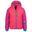 Veste de ski enfant Hafjell PRO hydrofuge rose foncé / rose clair / bleu