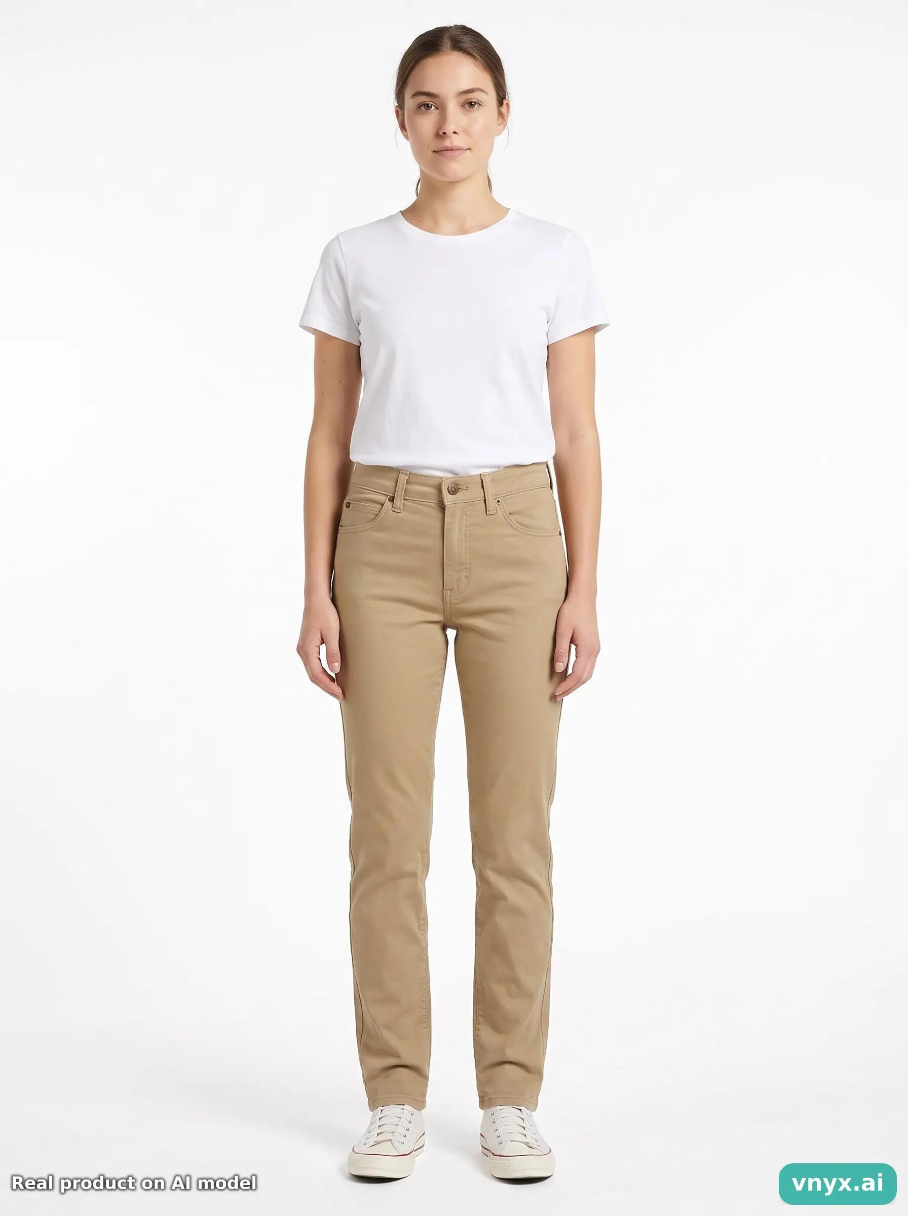 Second Life - Vintage Lee Khaki Trousers Women 29 6/6