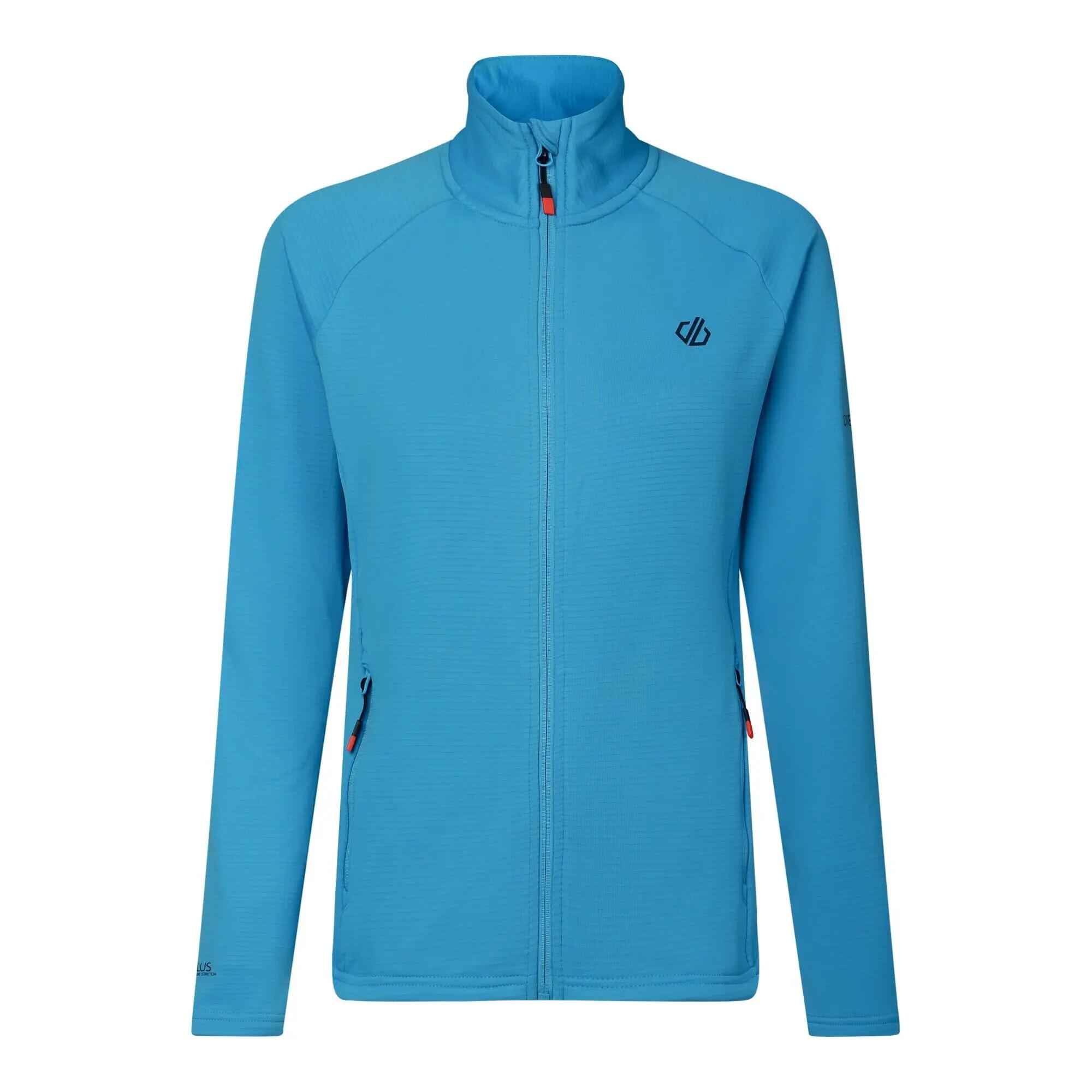 Womens/Ladies Lowline Core Stretch Full Zip Midlayer (Elysium Blue) 2/7