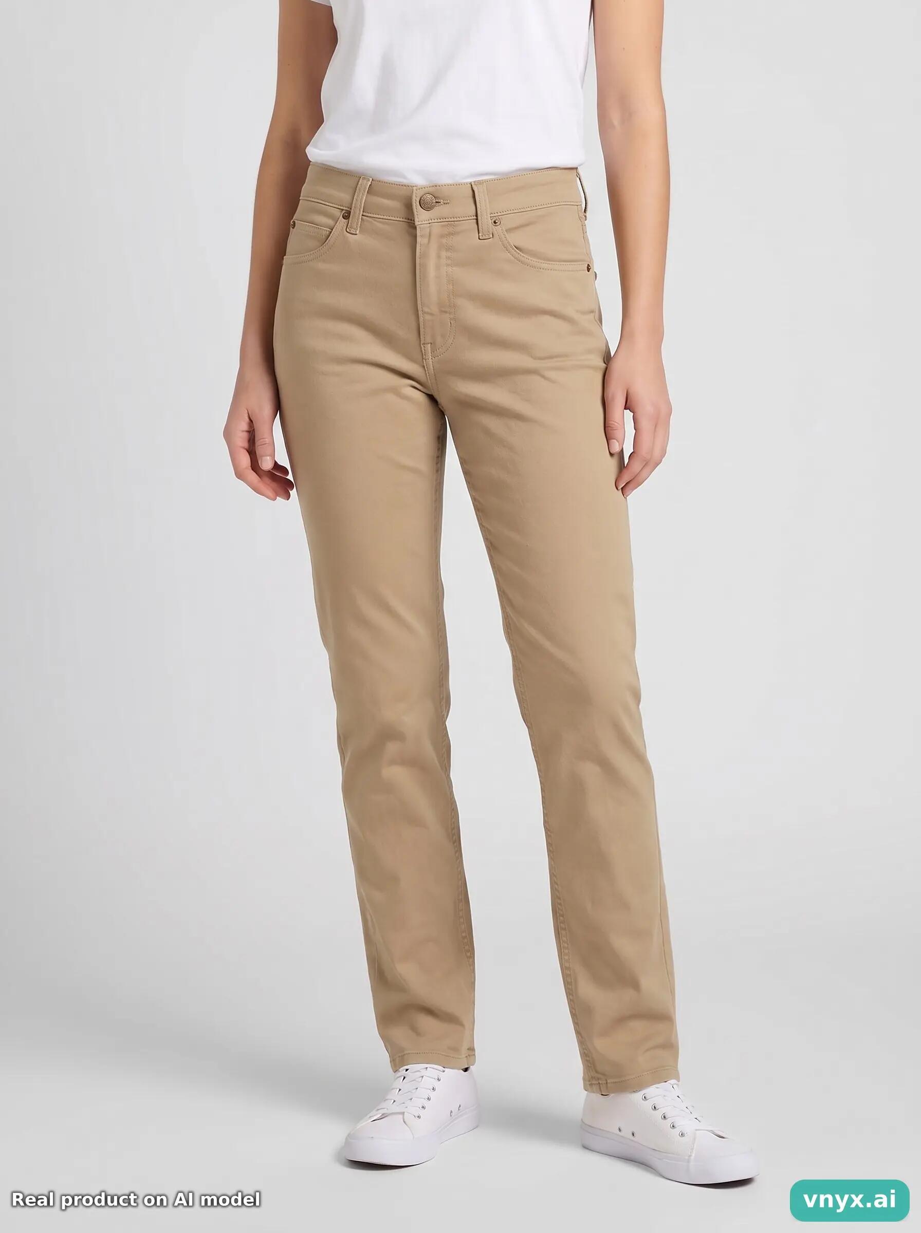 Second Life - Vintage Lee Khaki Trousers Women 29 5/6