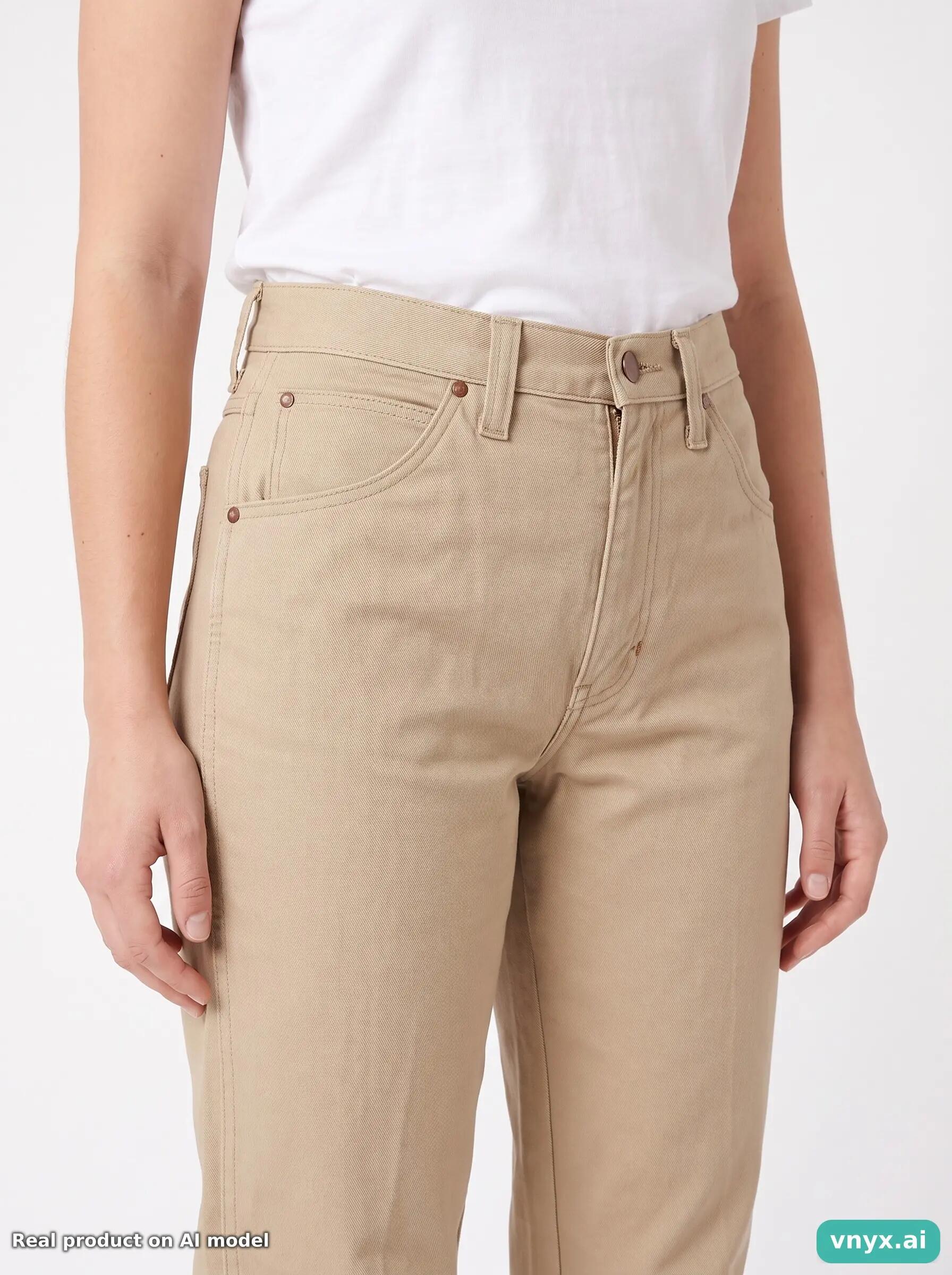 Second Life - Vintage Wrangler Cream Jeans Women 27 L34 5/6