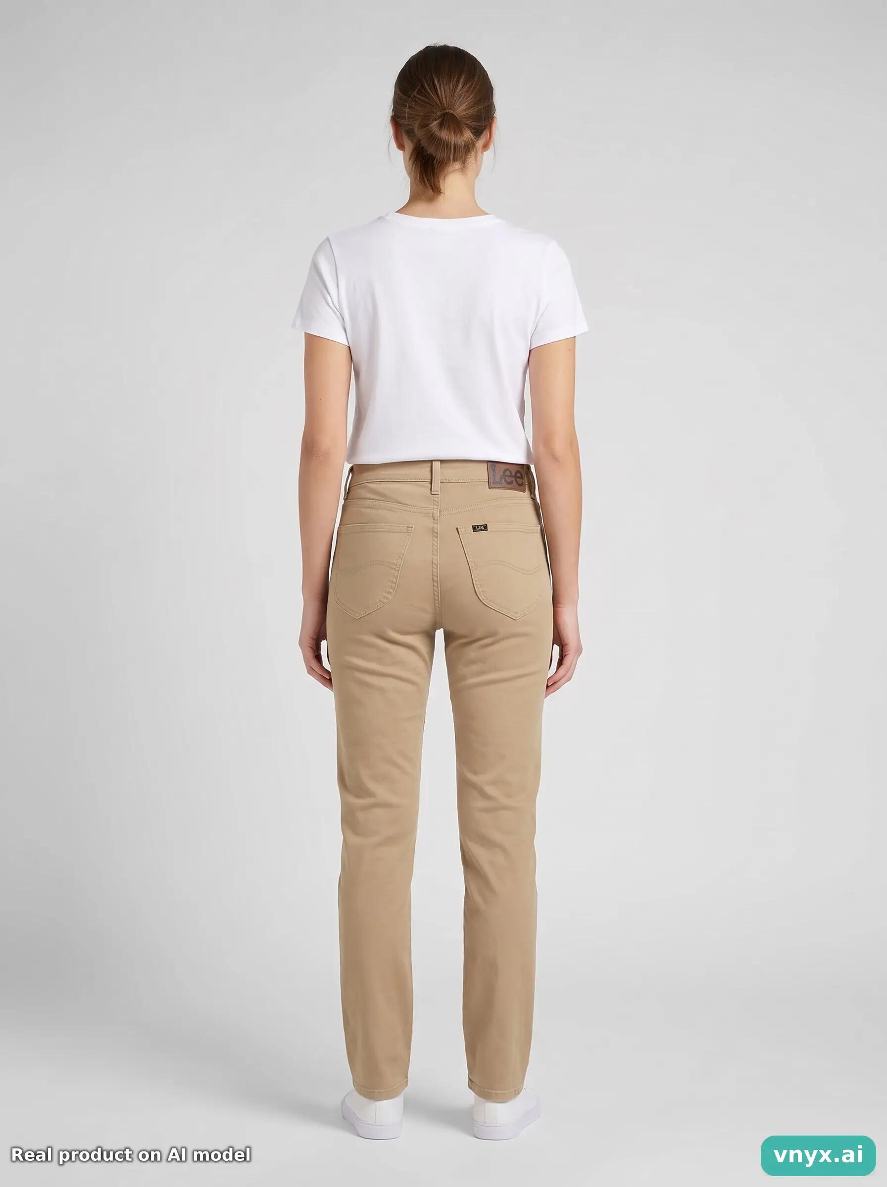 Second Life - Vintage Lee Khaki Trousers Women 29 4/6