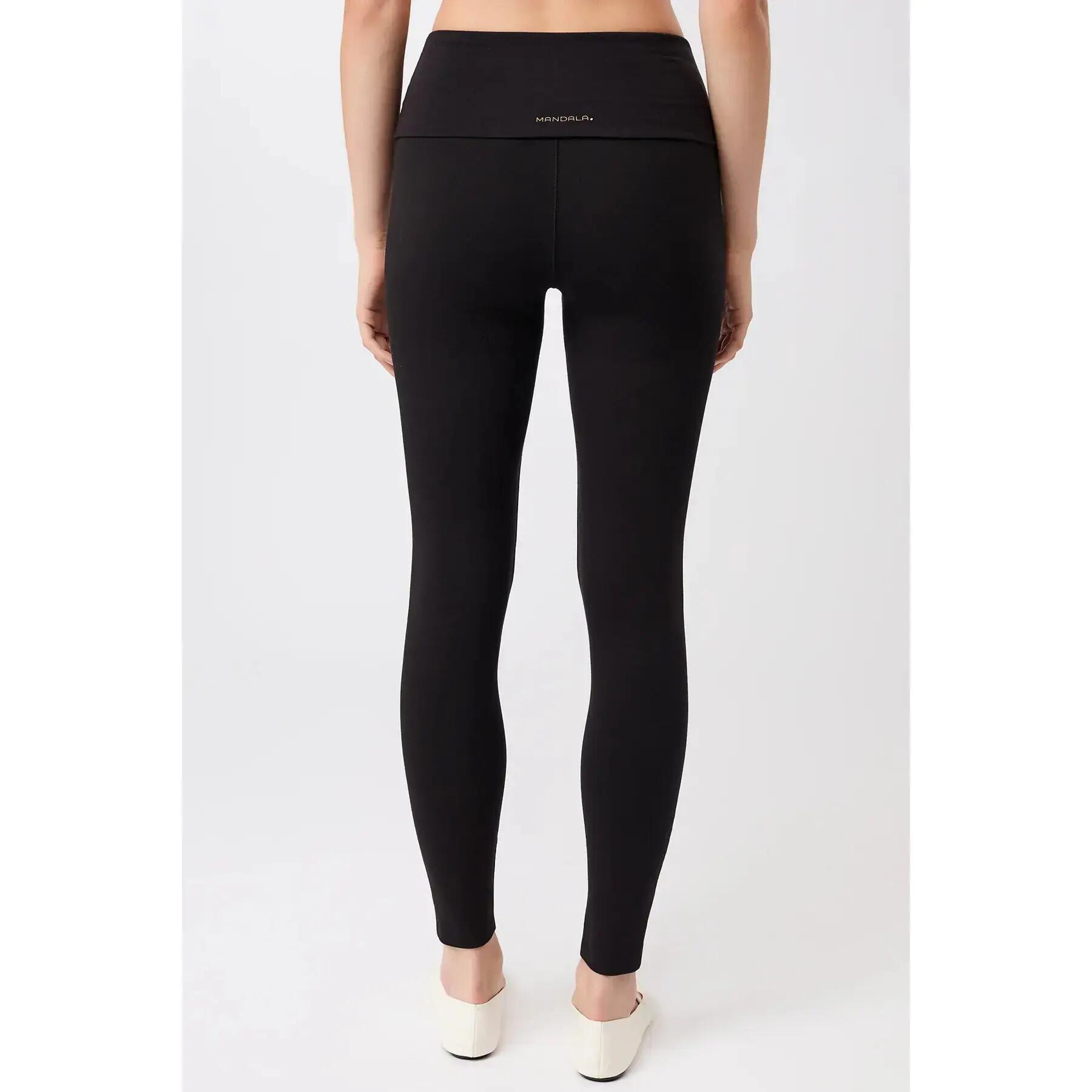 Leggings Damen Mandala Rolldown 2/4