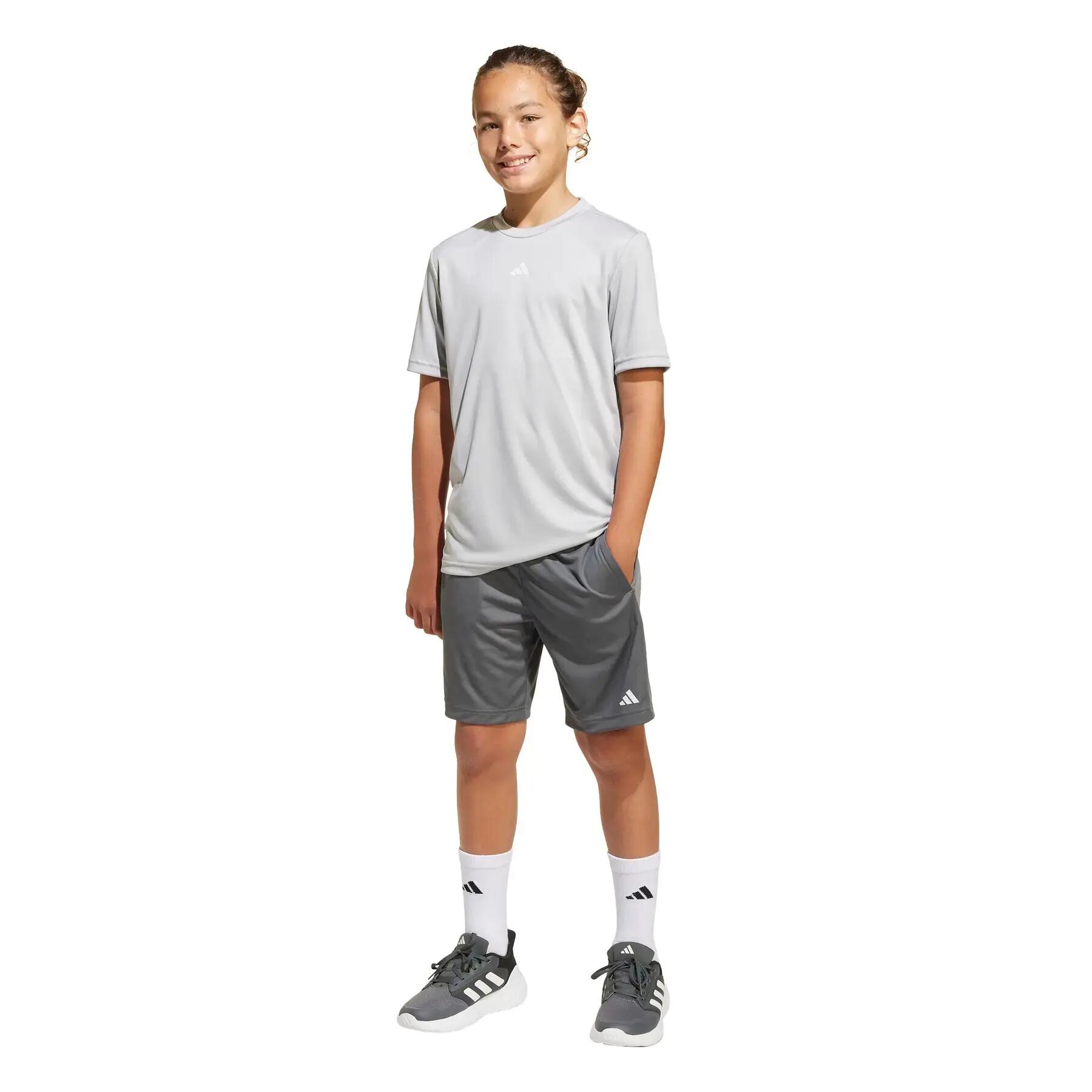 Klassieke korte coupe met kindlogo adidas Essentials 3/7
