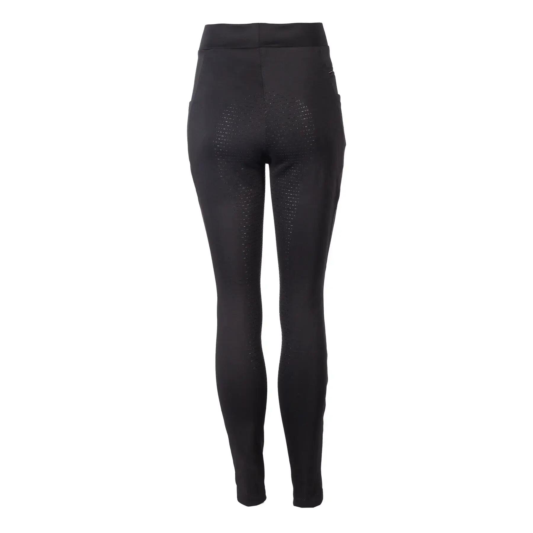 Legginsy jeździeckie z pełną przyczepnością HKM Maja 2/2