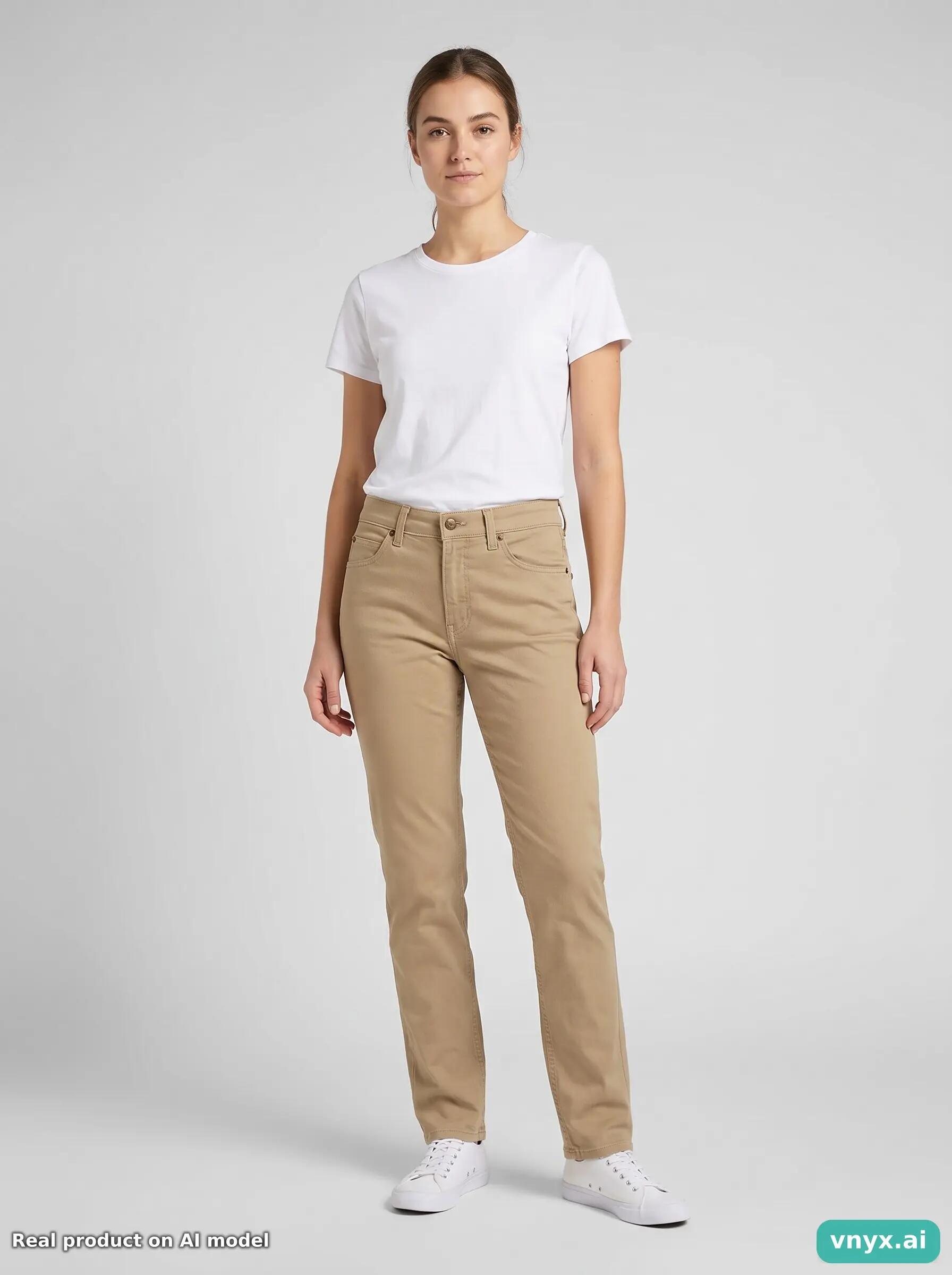 Second Life - Vintage Lee Khaki Trousers Women 29 3/6