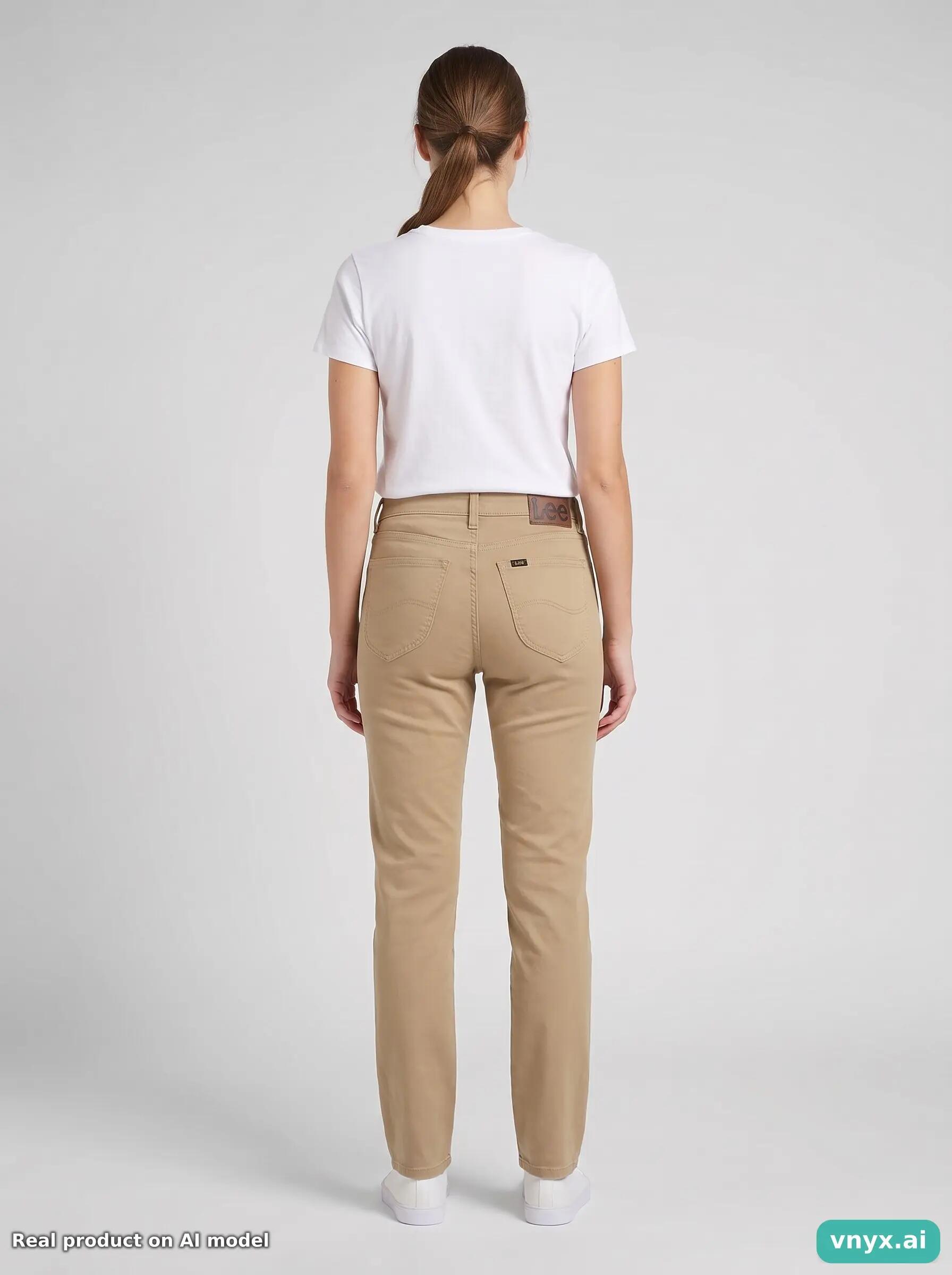 Second Life - Vintage Lee Khaki Trousers Women 29 2/6