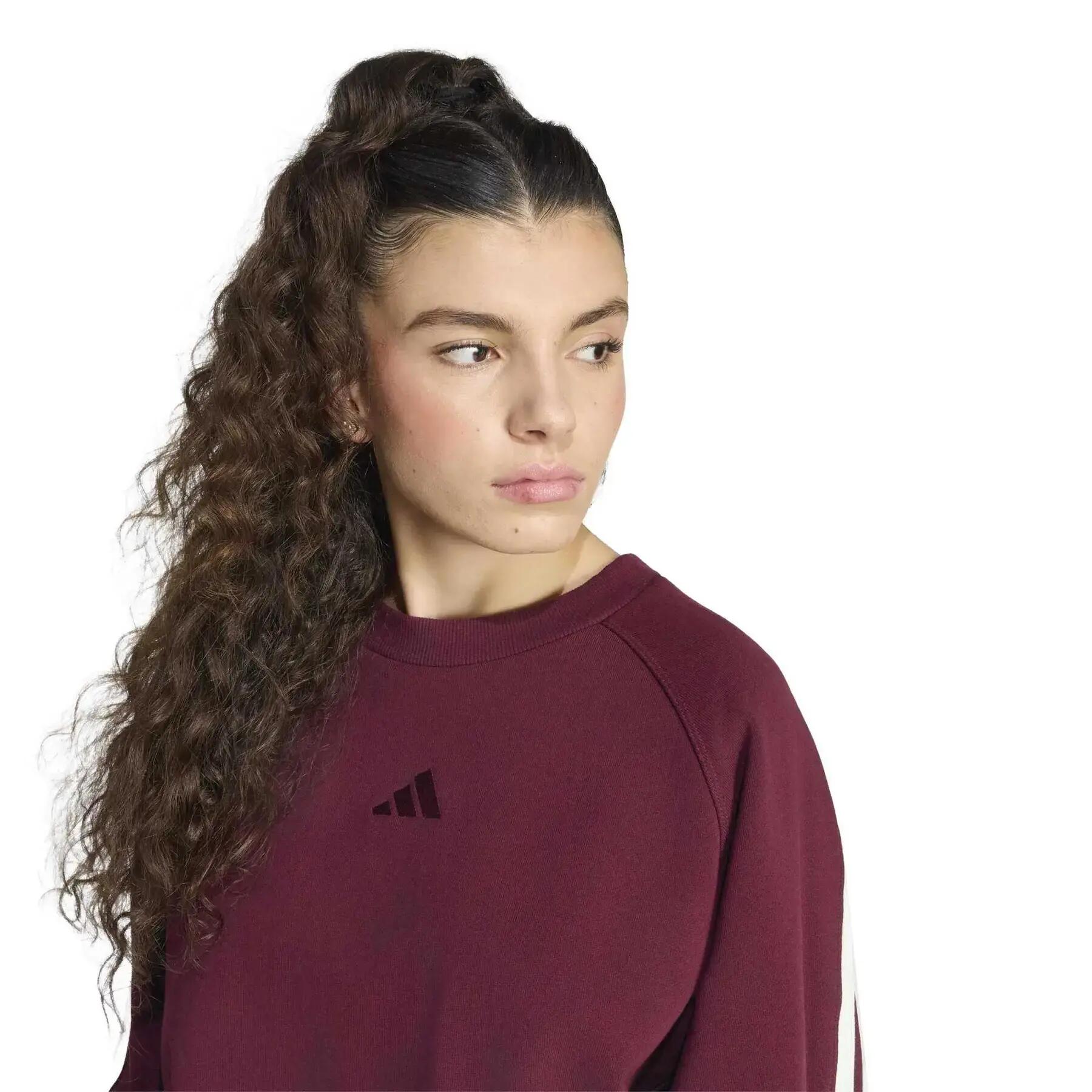 Sweatshirt femme adidas 3-Stripes 5/6