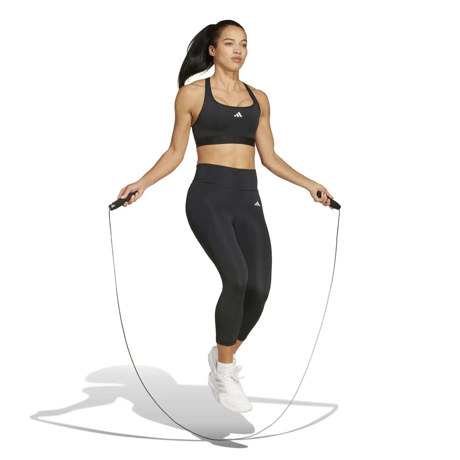 Damskie legginsy 3/4 adidas Optime Essentials 3/6