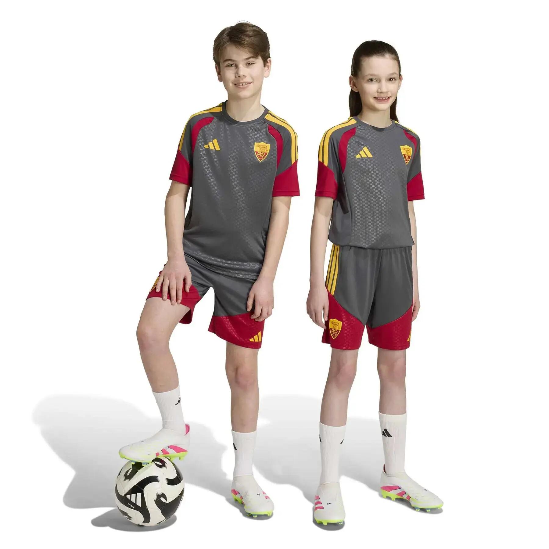 Shorts de competição criança AS Roma Competition Tiro 26 4/7