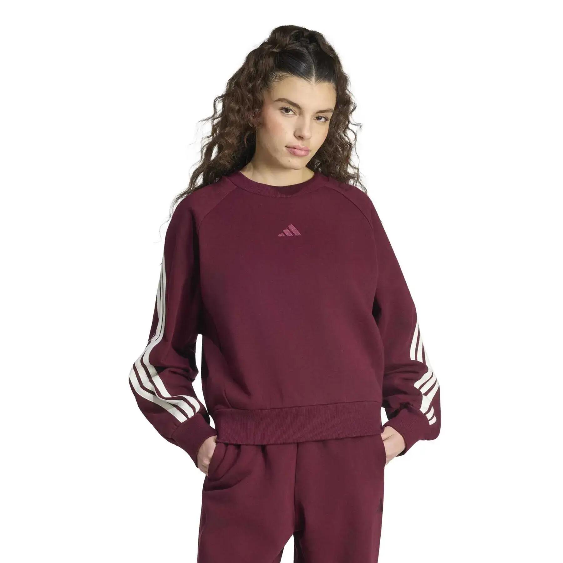 Sweatshirt femme adidas 3-Stripes 2/6