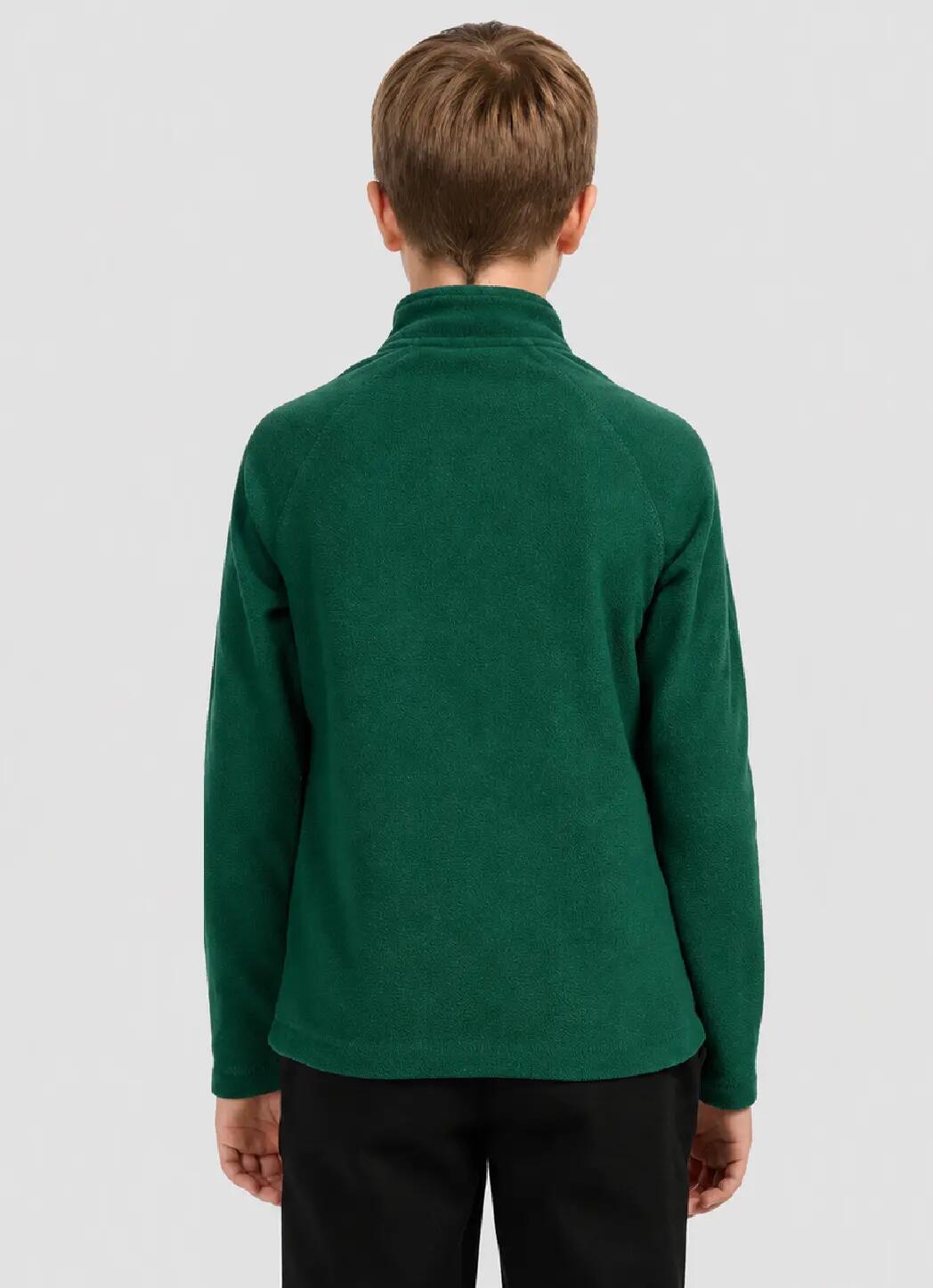 Bluza polarowa chłopięca bielizna narciarska zielona 4F 134/140 2/7