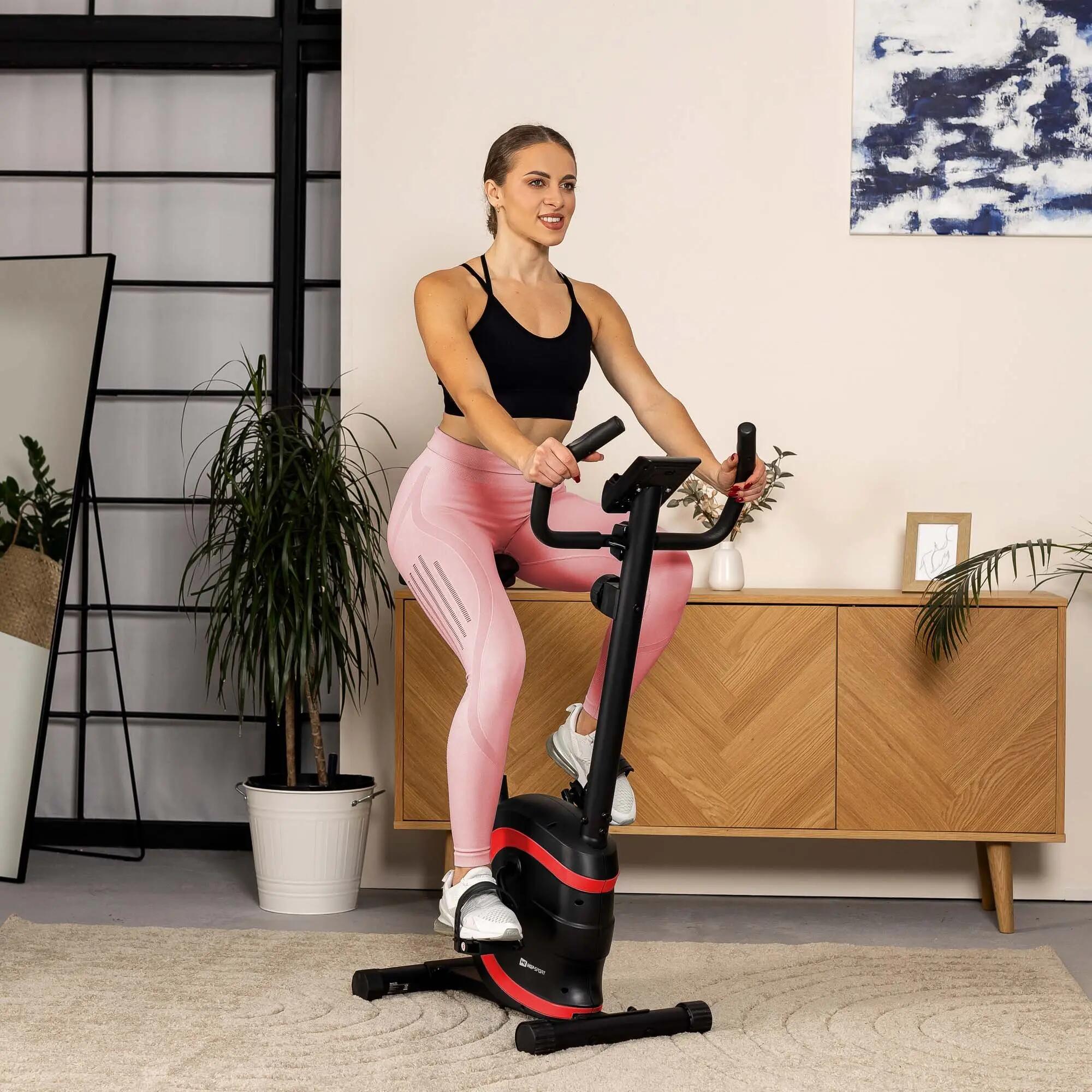Magnetisches Trainings-Heimfahrrad Hop-Sport Vox 2/7