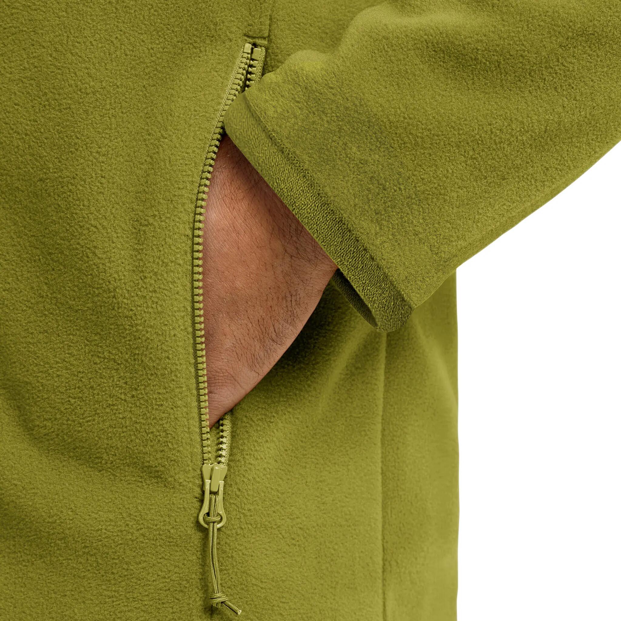 Fleecejacke weich leicht Herren - Taunus 100 Full-Zip 5/6