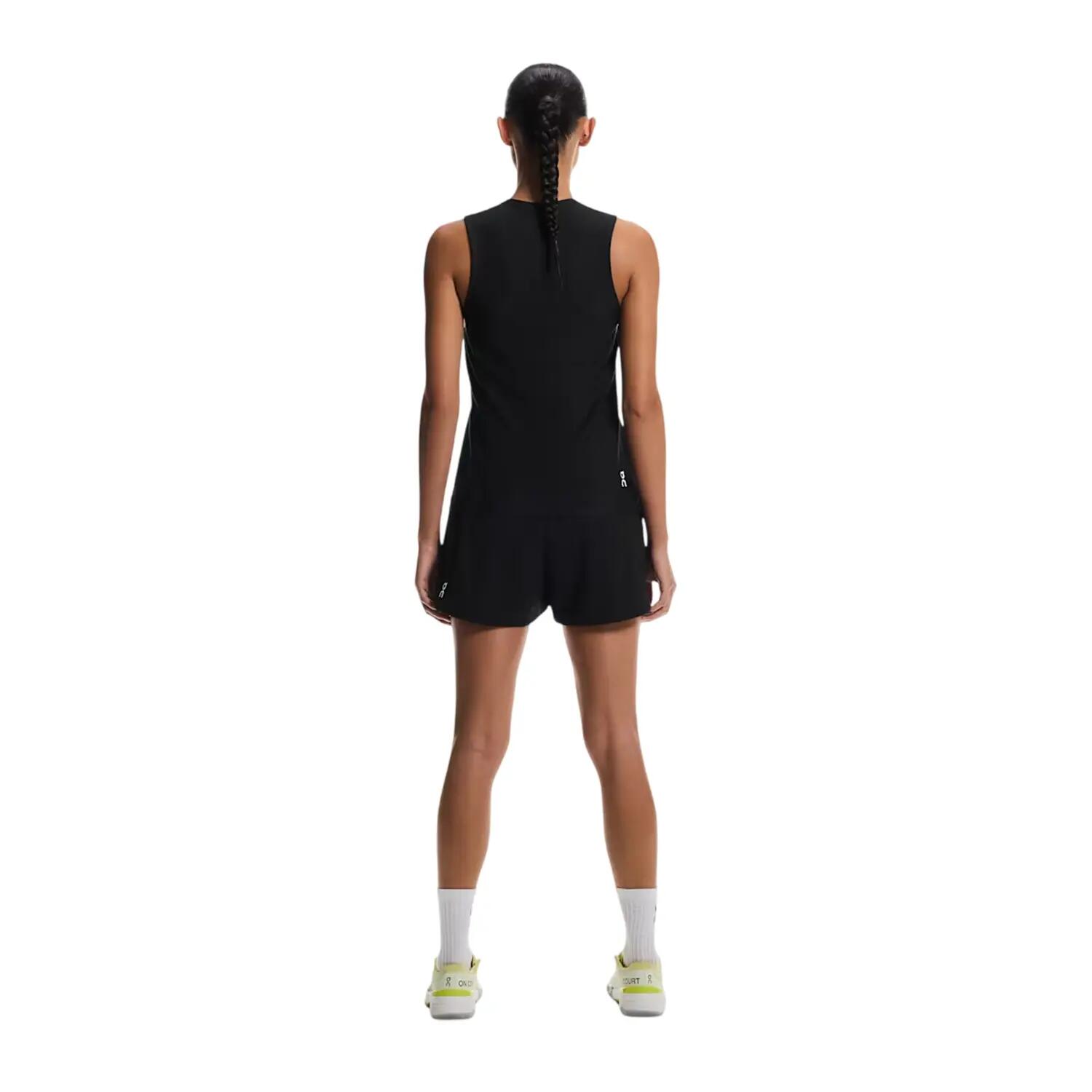 Womens/Ladies Tempo Running Shorts (Black) 3/3