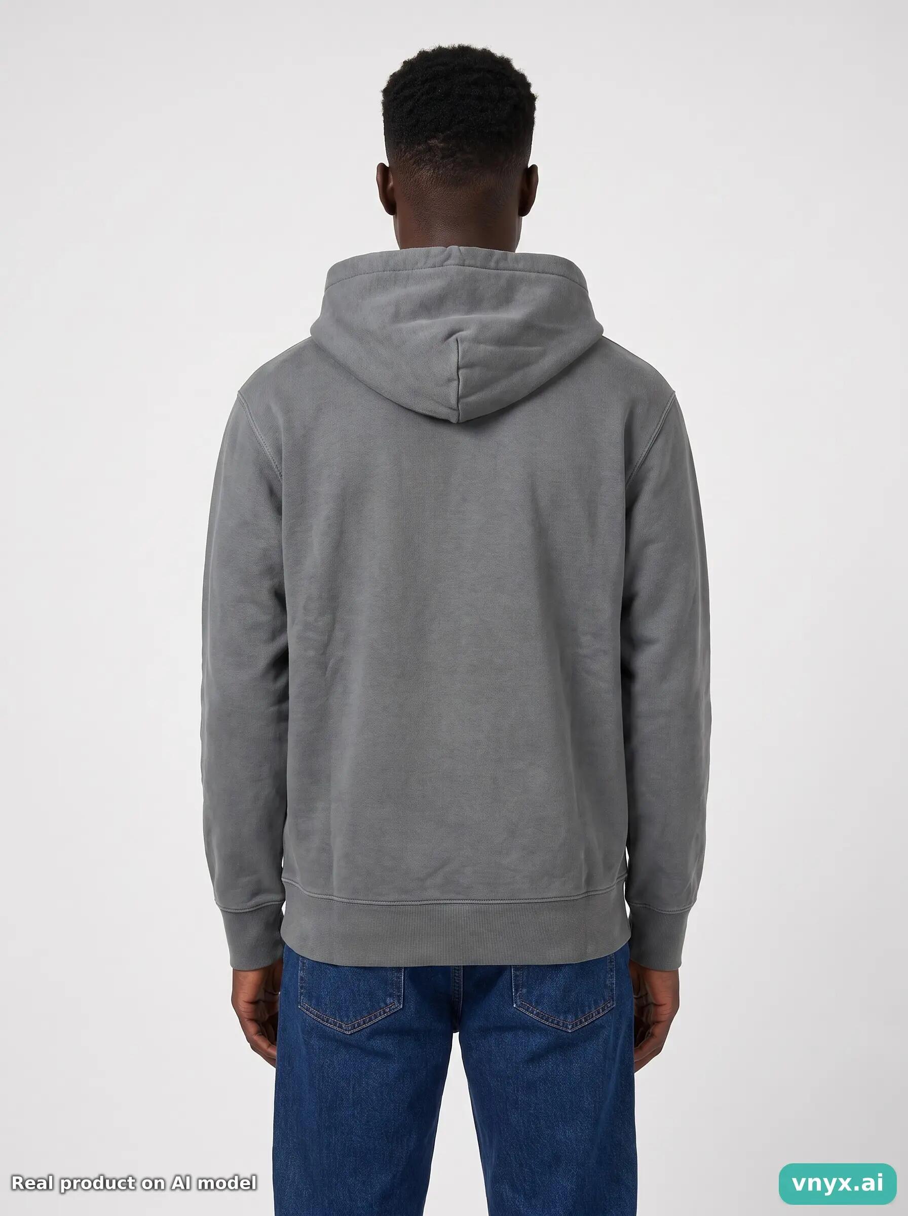Second Life - Vintage Carhartt Grey Hoodie Men XS 2/5