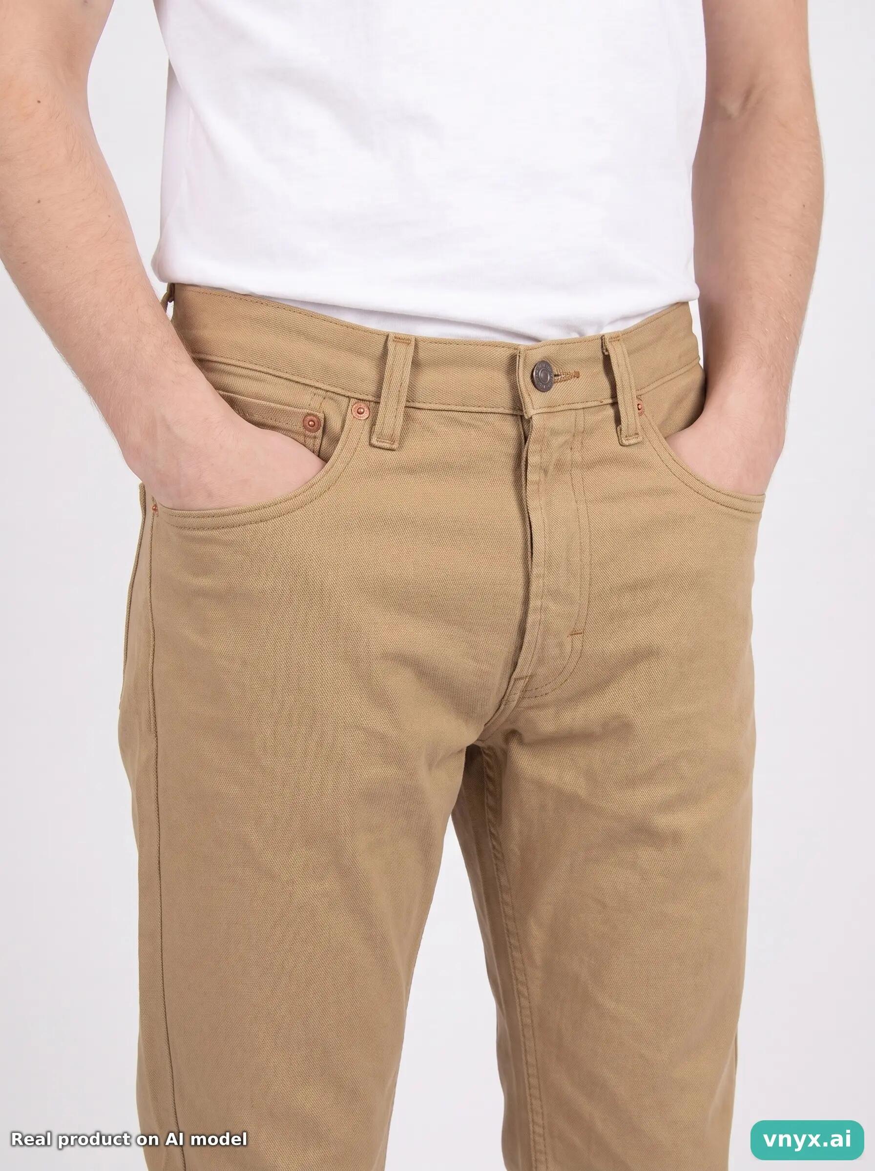 Second Life - Vintage LEVI STRAUSS & CO. Khaki Jeans Men 29 L34 5/6