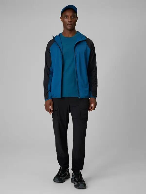 Sportieve Heren Sweatshirt 4F Trekking Sneldrogend M64 Groen 7/10