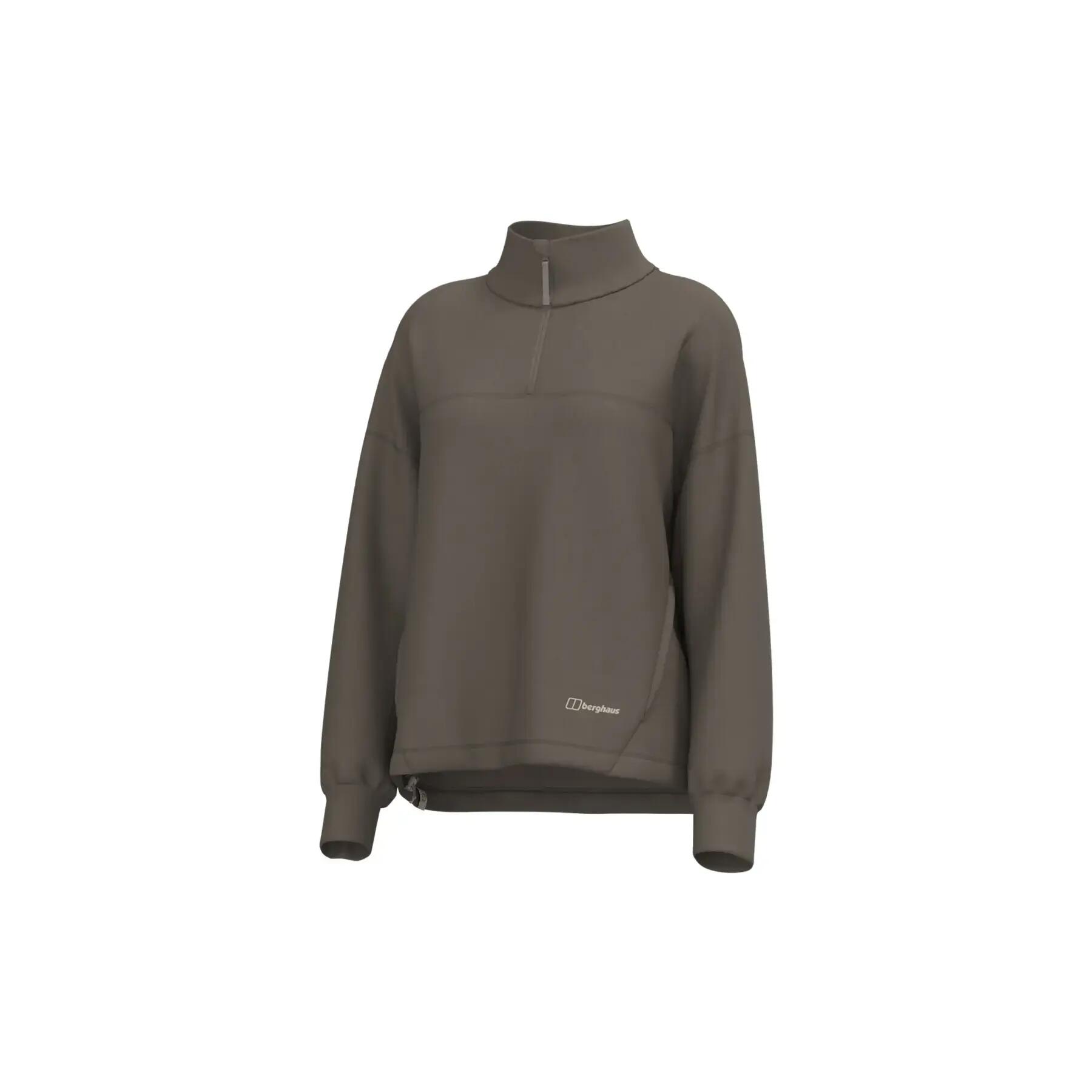 Women's 1/2 zip fleece Berghaus Meadowfield 2/5