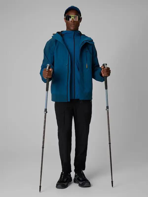 Sportieve Heren Sweatshirt 4F Trekking Sneldrogend M64 Groen 6/10