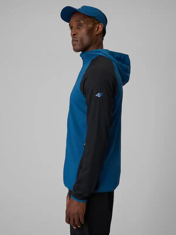 Sportieve Heren Sweatshirt 4F Trekking Sneldrogend M64 Groen 4/10