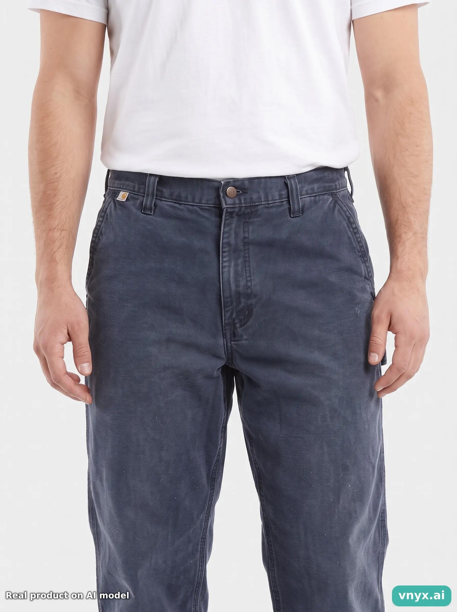 Second Life - Vintage Carhartt Charcoal Trousers Men 38x32 5/6
