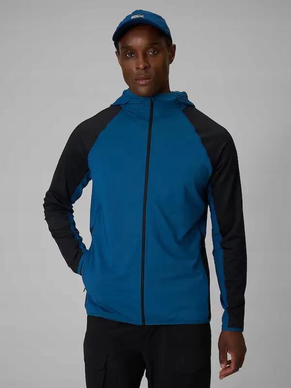 Sportieve Heren Sweatshirt 4F Trekking Sneldrogend M64 Groen 2/10