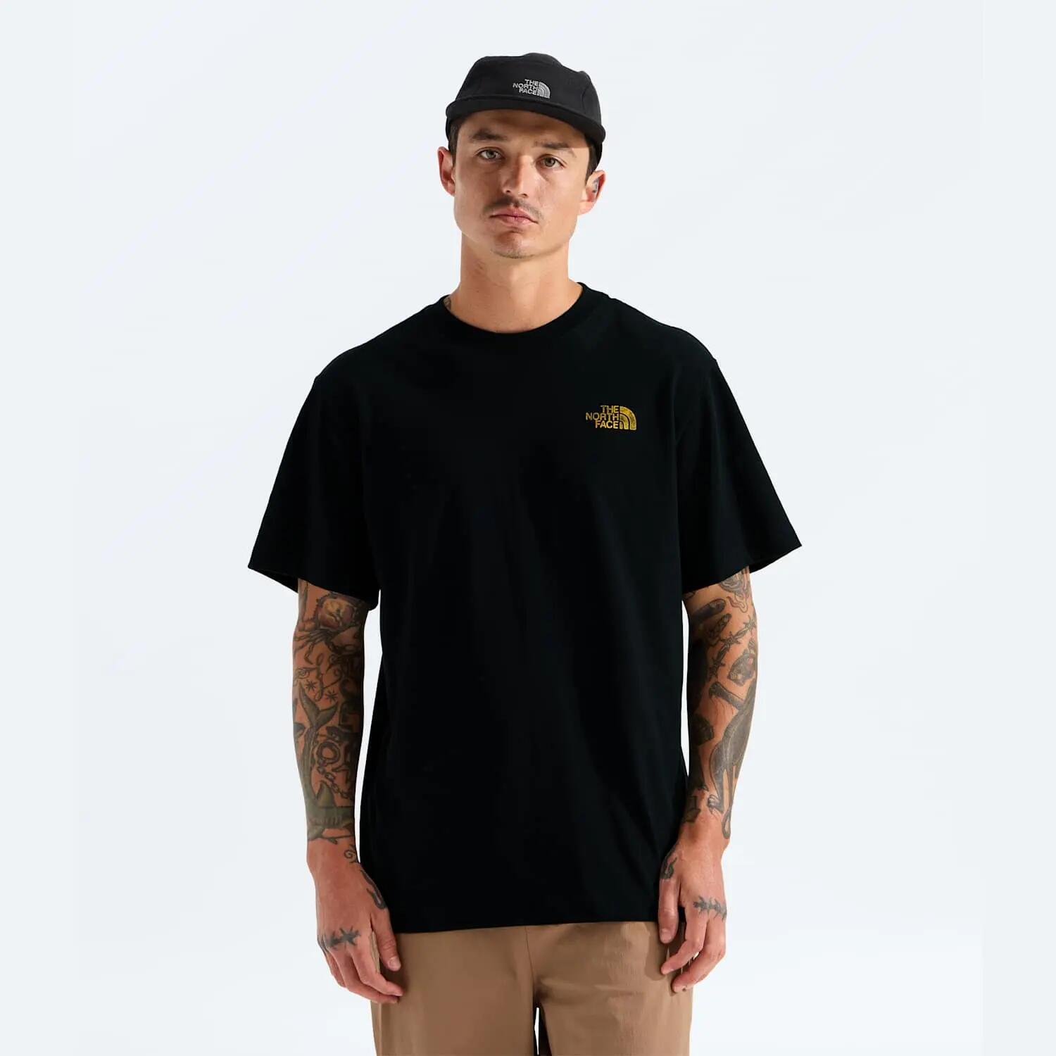 Tricou The North Face Pitch A Tent Relaxed pentru bărbați - negru Black | bumba… 5/5