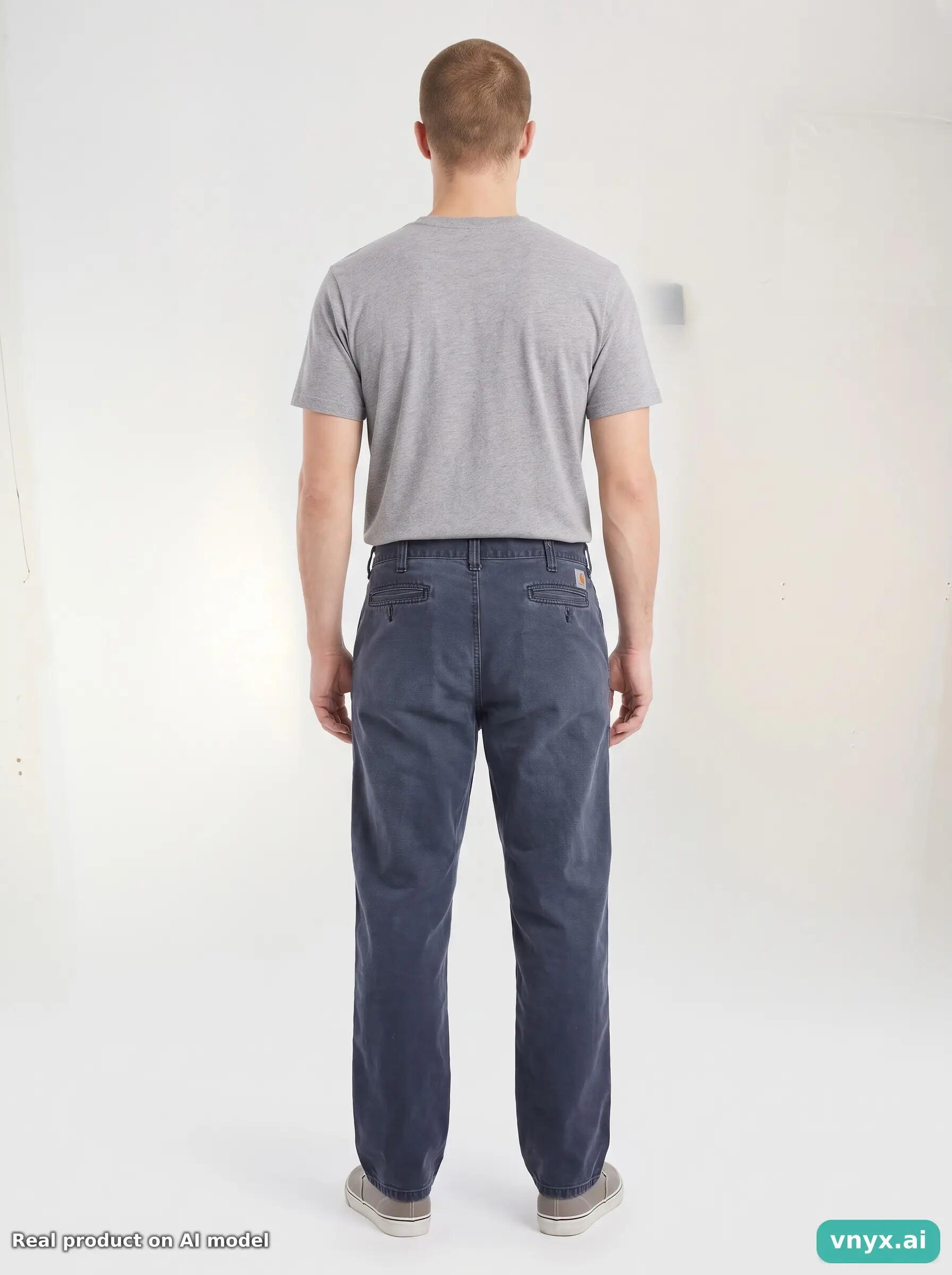 Second Life - Vintage Carhartt Charcoal Trousers Men 38x32 4/6