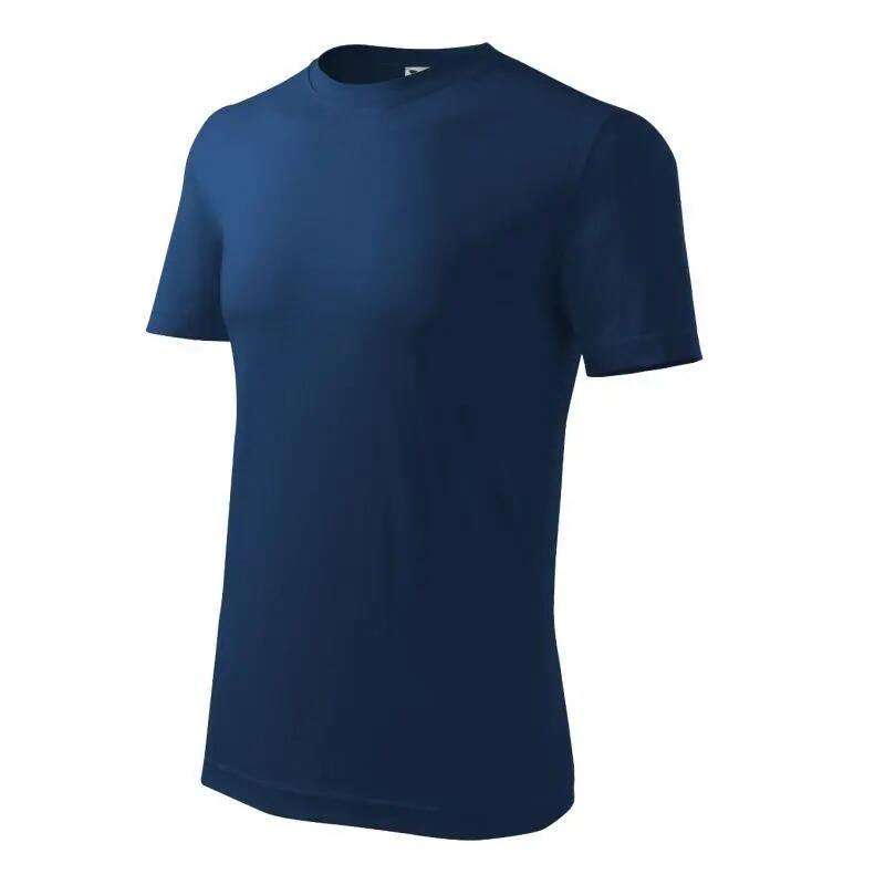 Heren Klassiek Nieuw TShirt (Donkerblauw) 3/6