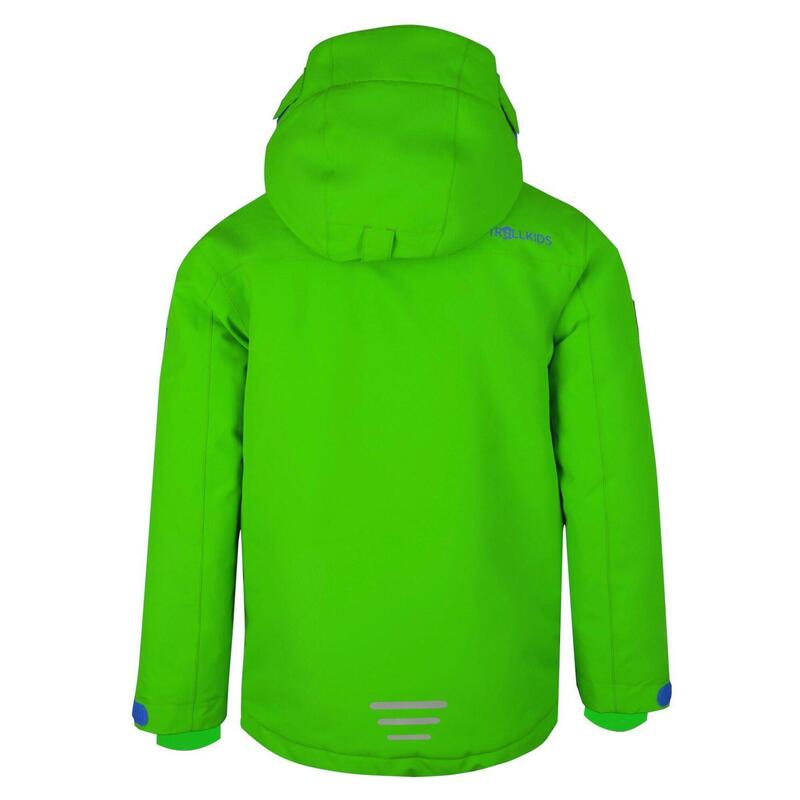 Veste de ski enfants Holmenkollen PRO imperméable vert clair