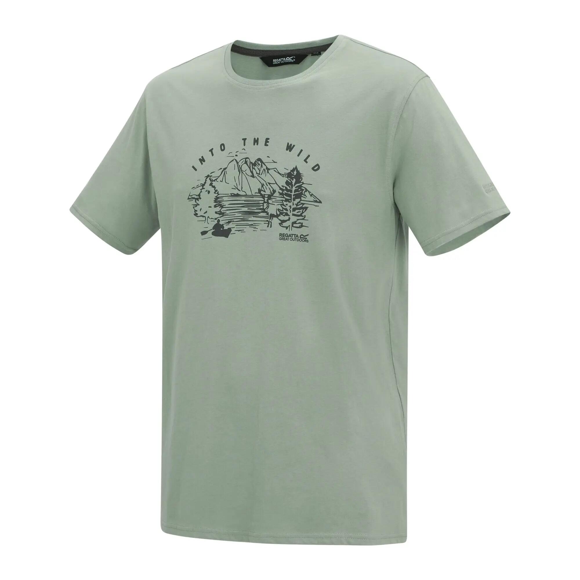 Camiseta Cline IX Diseño Montaña para Hombre Glaciar 3/5
