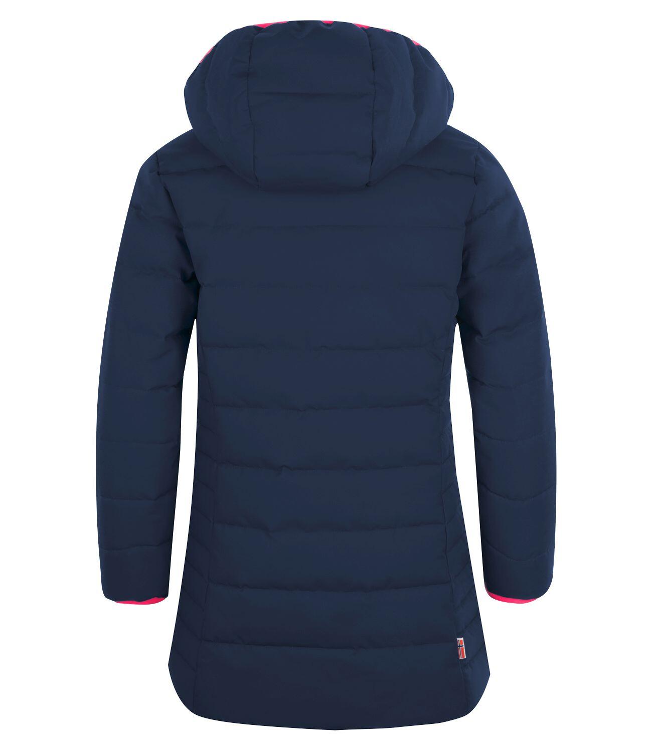 Kinder Mantel Stavanger Wasserdicht Marineblau / Pink 2/3