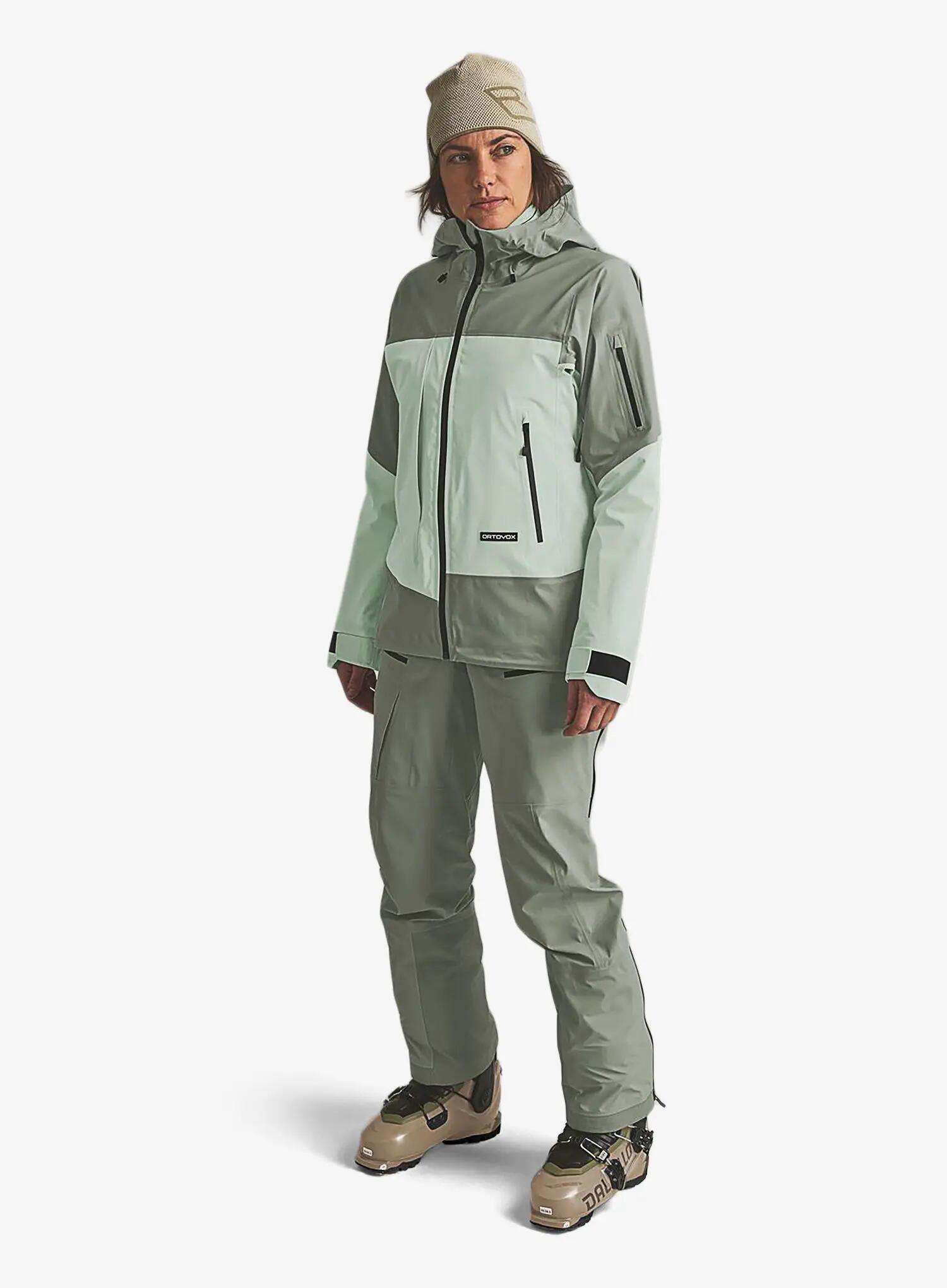 Spodnie skiturowe damskie Ortovox Ortler Gore-Tex Pants 3/7