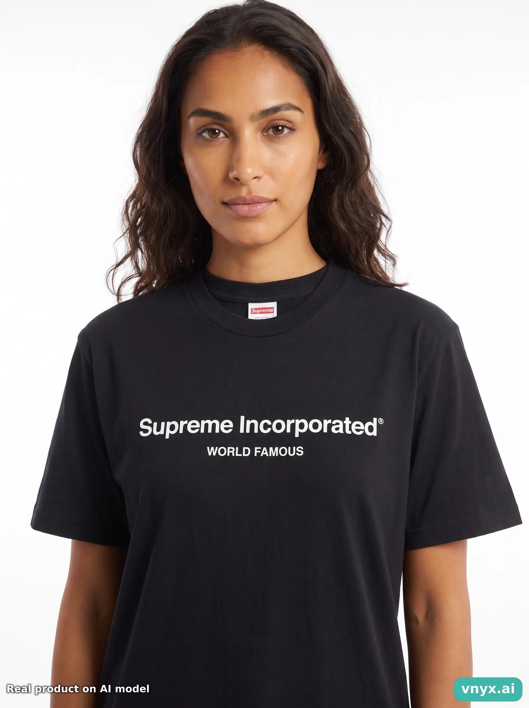 Second Life - Supreme T-Shirt in Black size W22 5/5