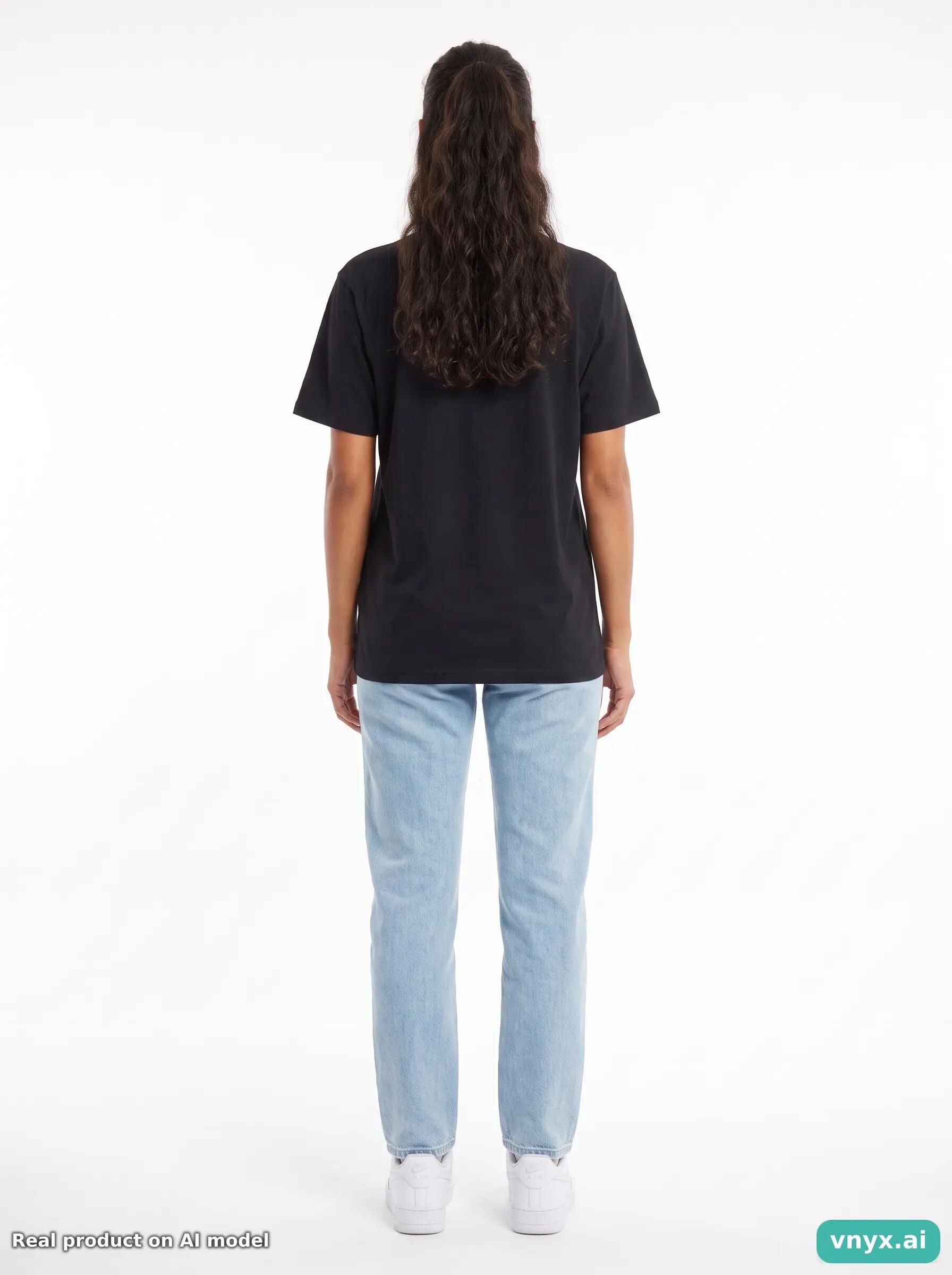 Second Life - Supreme T-Shirt in Black size W22 4/5