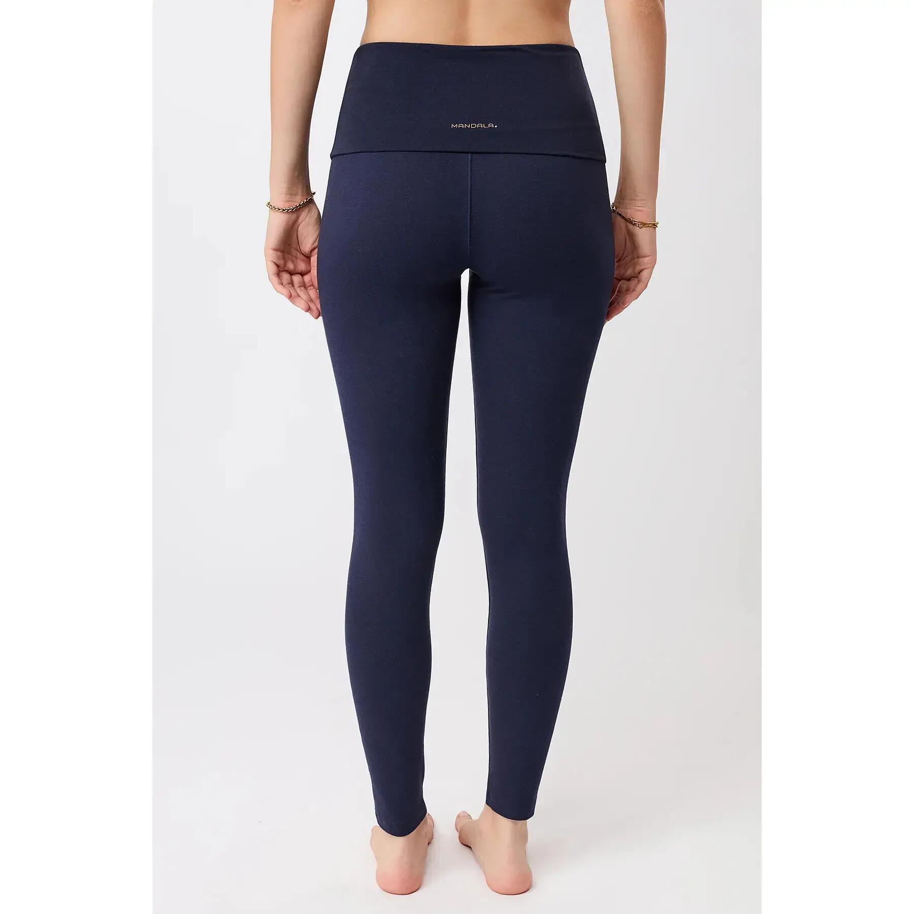 Leggings Damen Mandala Rolldown 2/3