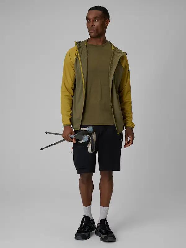 FELPA UOMO SPORTIVA 4F TREKKING ASCIUGATURA RAPIDA M64 COLORE VERDE 6/10