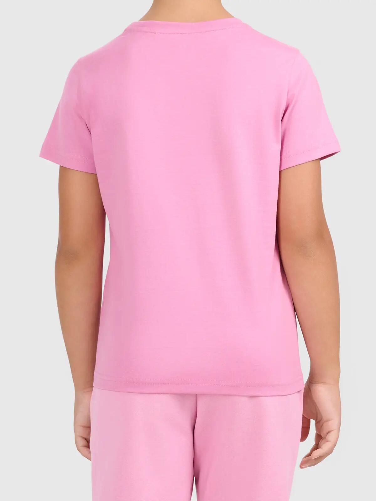 T-shirt bawełniany dziewczęcy 4F 4FJWAW26TTSHF3528 4/5