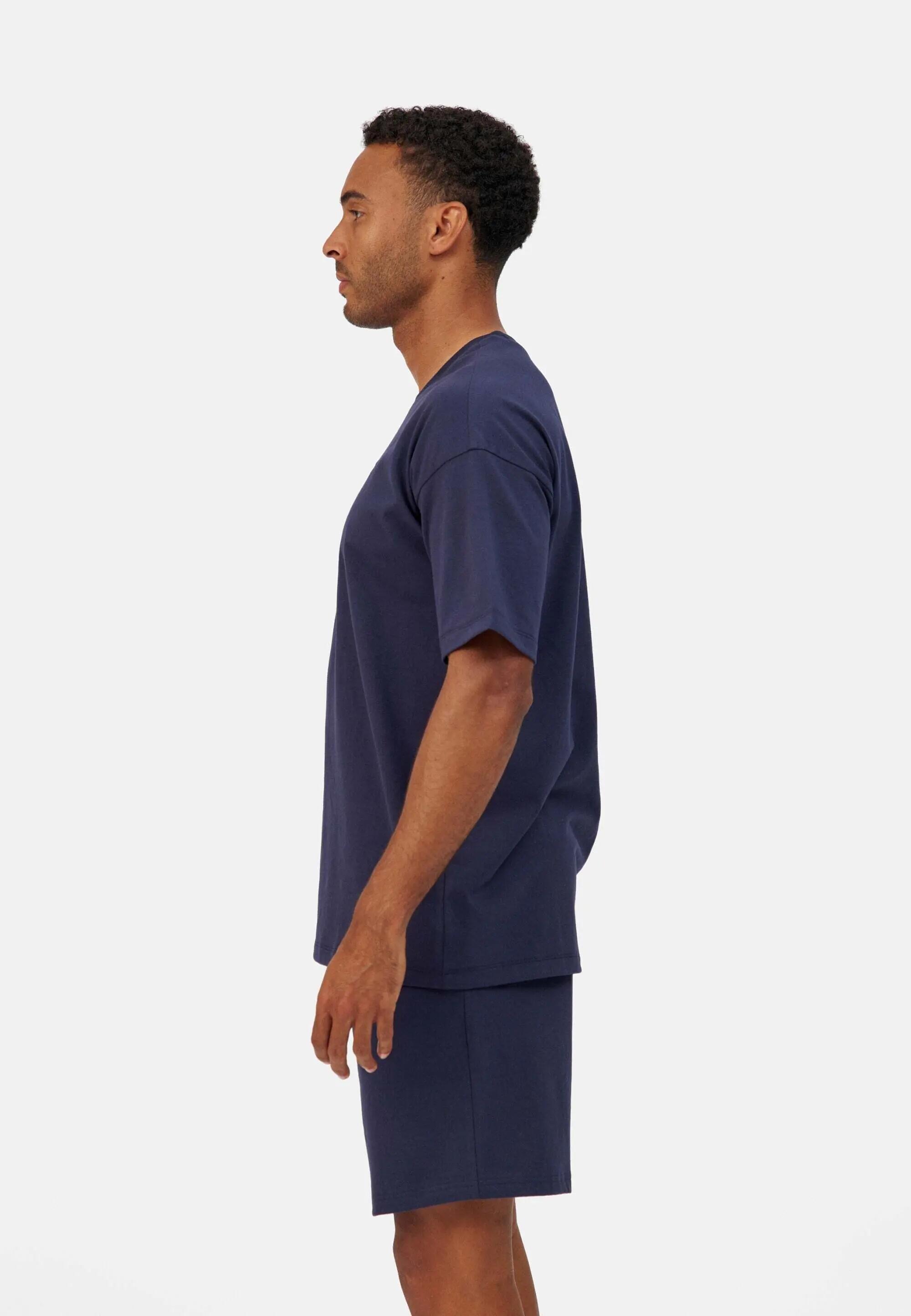 SCHLAFANZUG SET HERREN KURZ 4/5