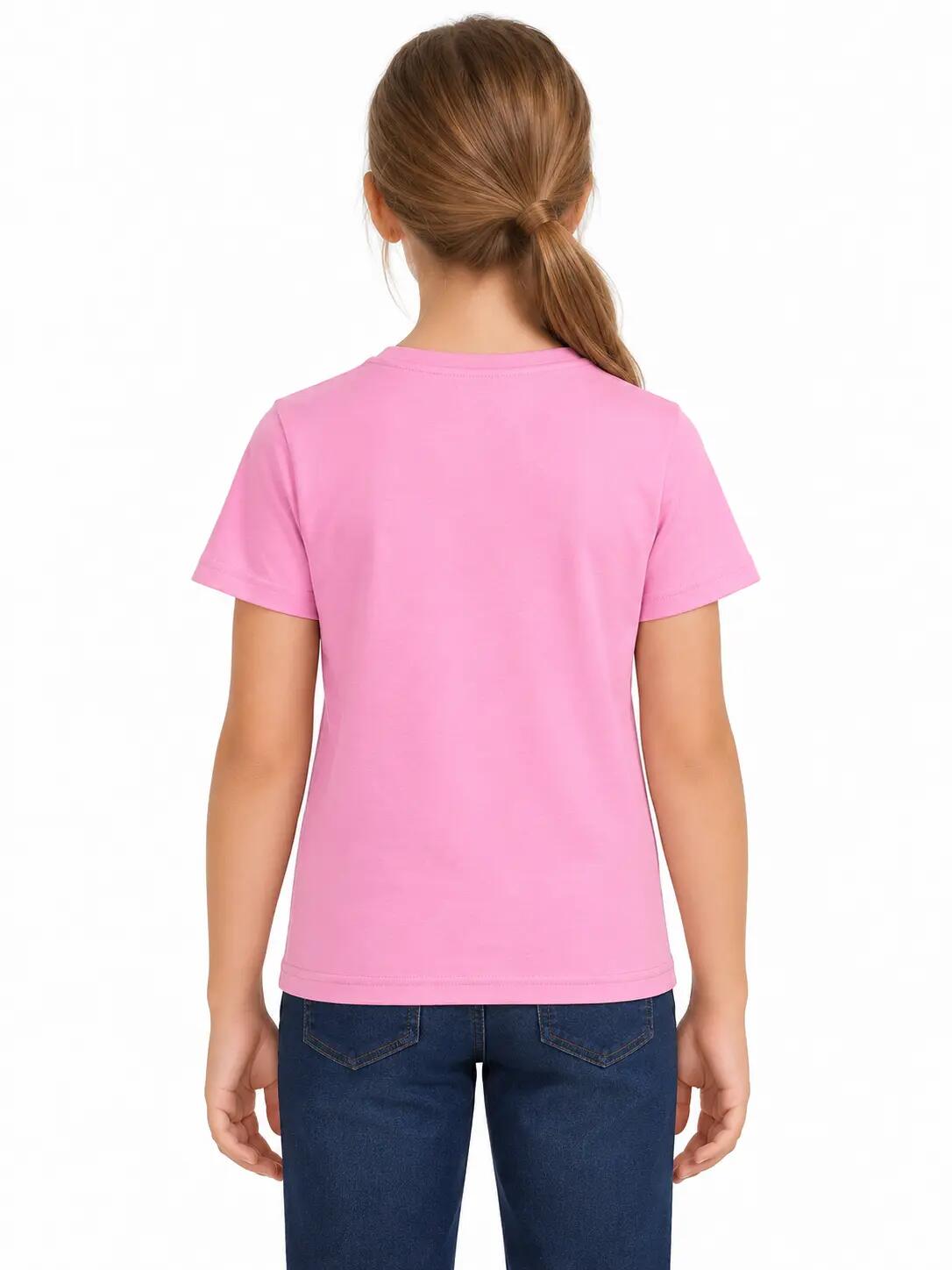 T-shirt bawełniany dziewczęcy 4F 4FJWAW26TTSHF3528 2/5