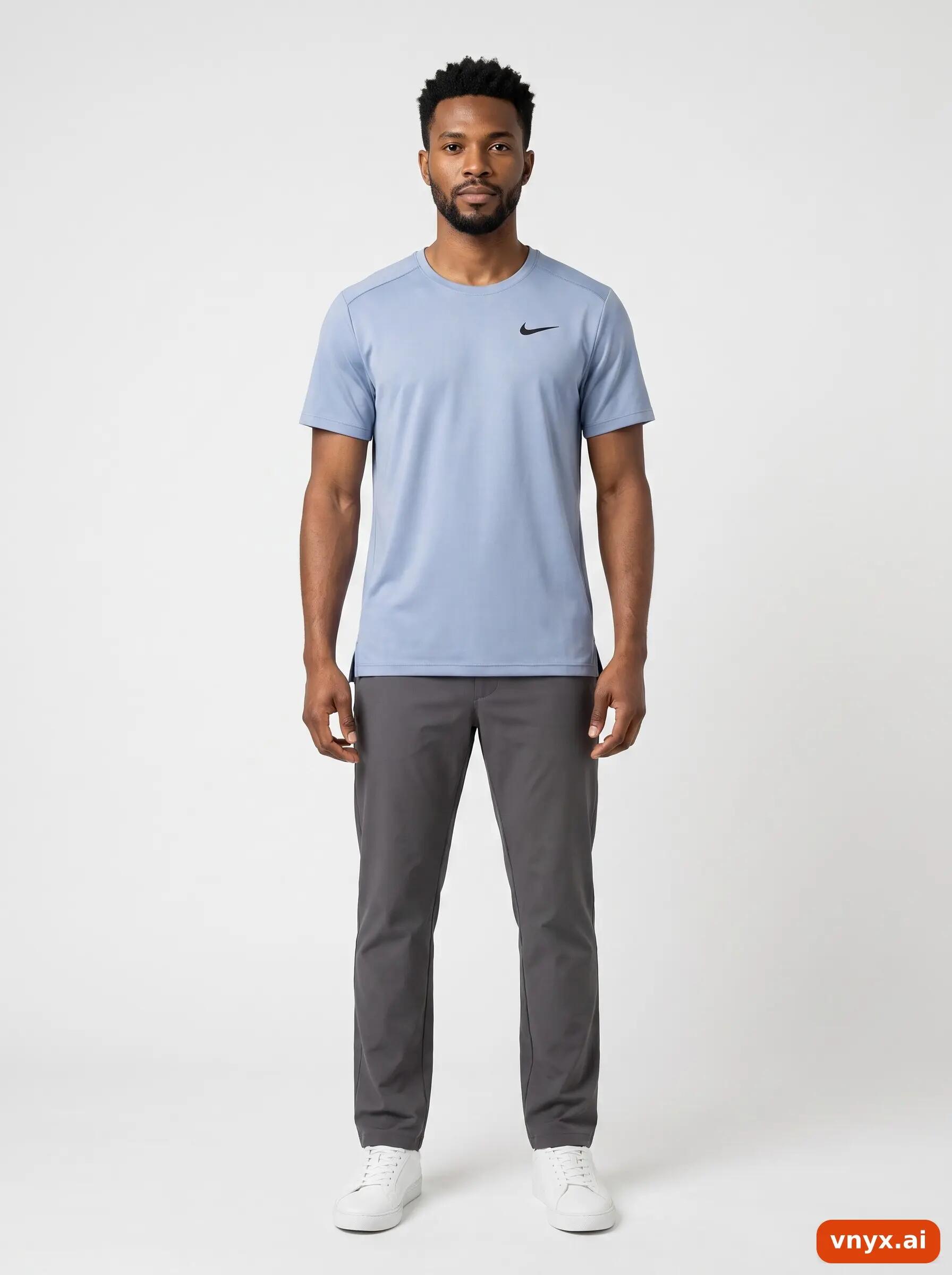 Second Life - Vintage Nike Blue T-Shirts Men S 3/5