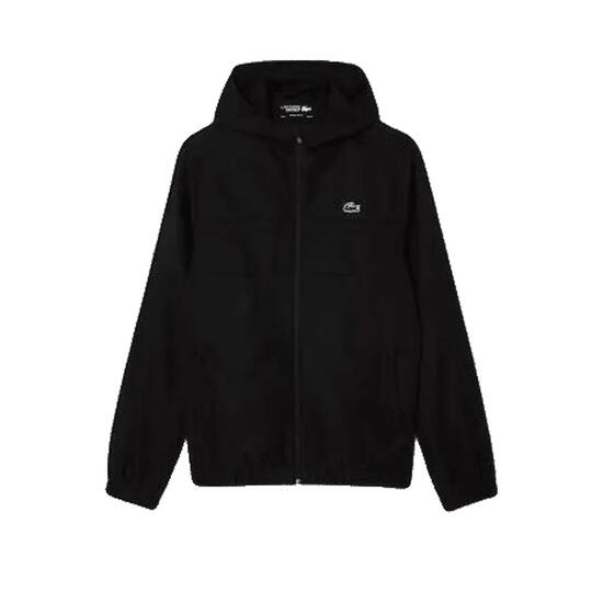 Blouson Lacoste en polyester recyclé Noir
