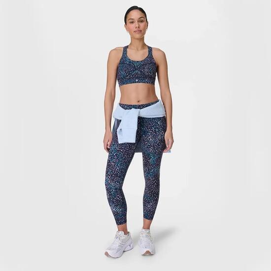 Brassière De Sport Motif/style Imprimé Aurore Femme (Bleu)