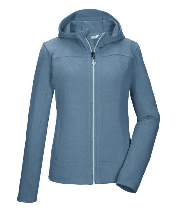 Killtec KOS 49 Fleece Vest Dames - Blauw 1/2