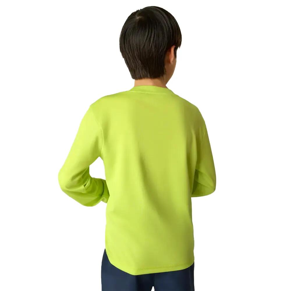 Tshirt Manches Longues Motif/style Pics Montagneux ALVARADO Enfant (Vert Jaune 6/6