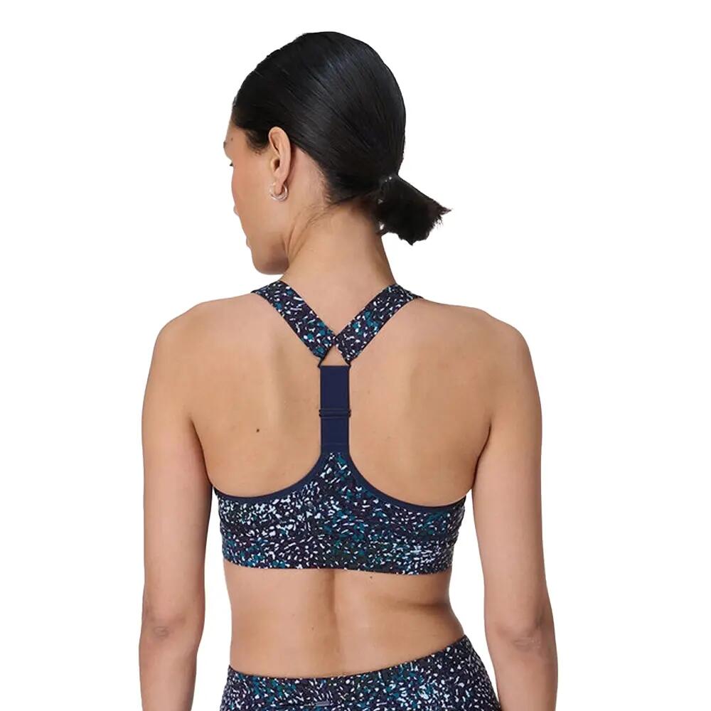 Brassière De Sport Motif/style Imprimé Aurore Femme (Bleu) 3/5