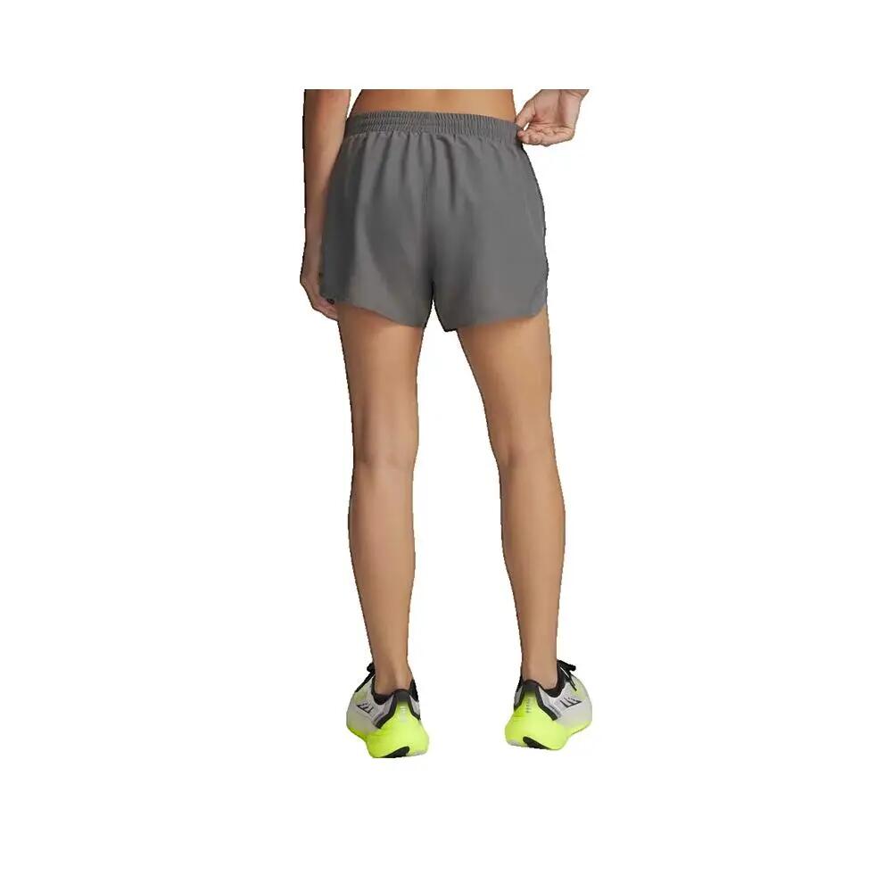 Shorts Under Armour Fly By 3 Gris 2/3