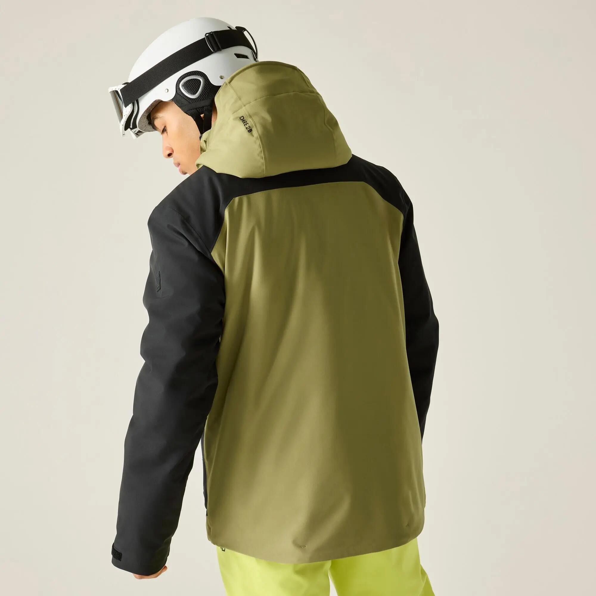 Mens Baseplate lV Ski Jacket (Martini Olive) 7/7