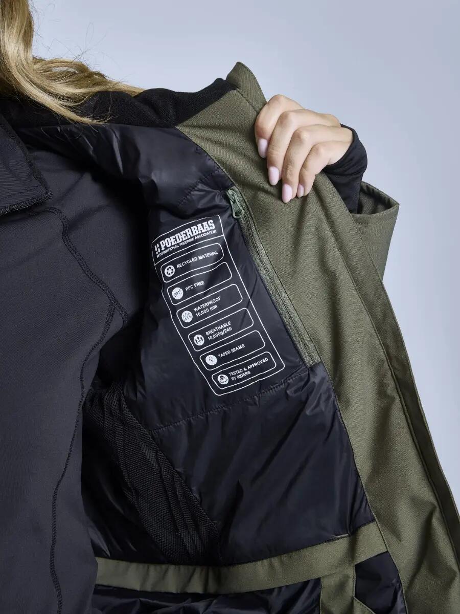 Ski-jas Dames - Arctic 2L Insulated - Olive Green 6/7